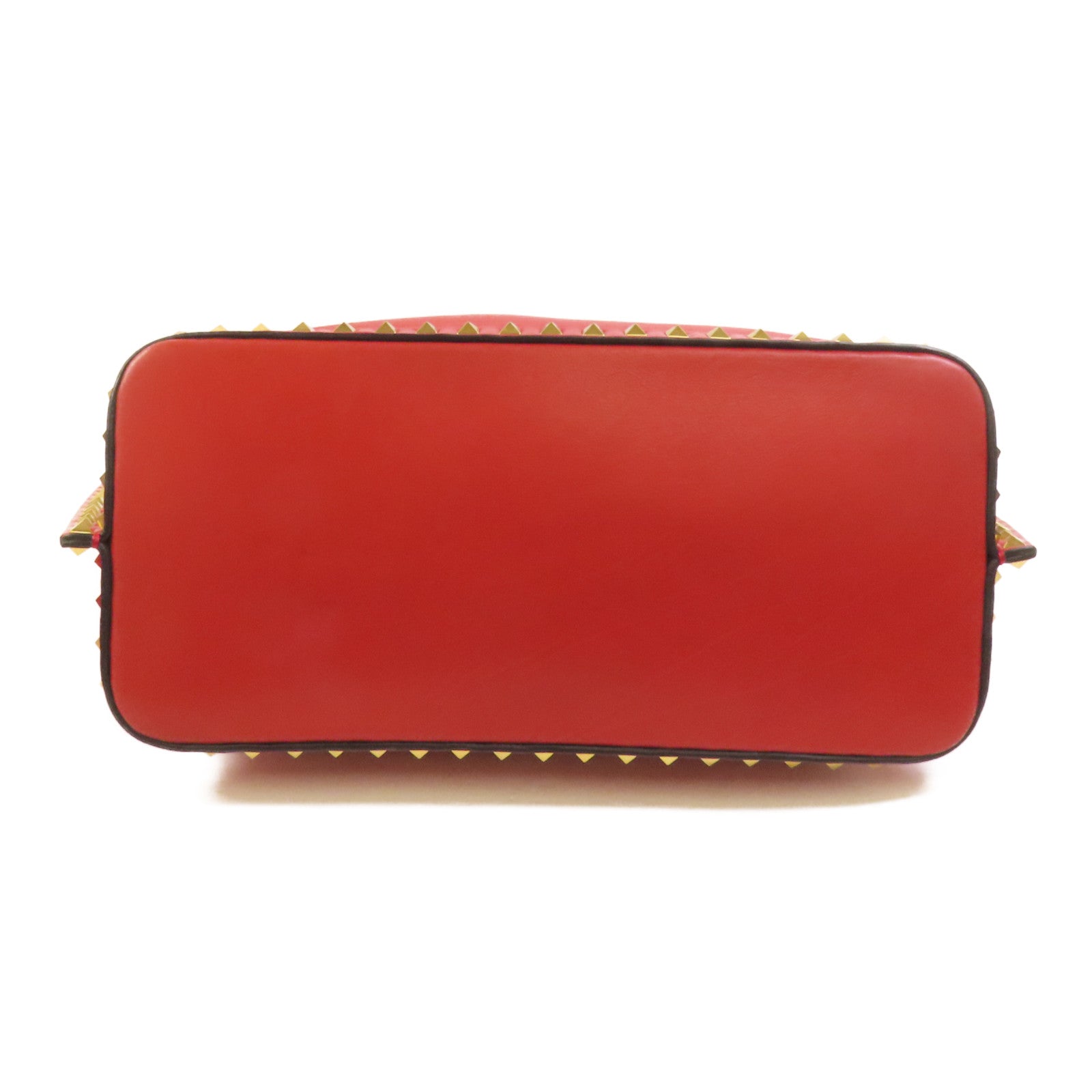 Valentino 牛皮皮革Shoulder Bag金扣手挽肩背兩用袋