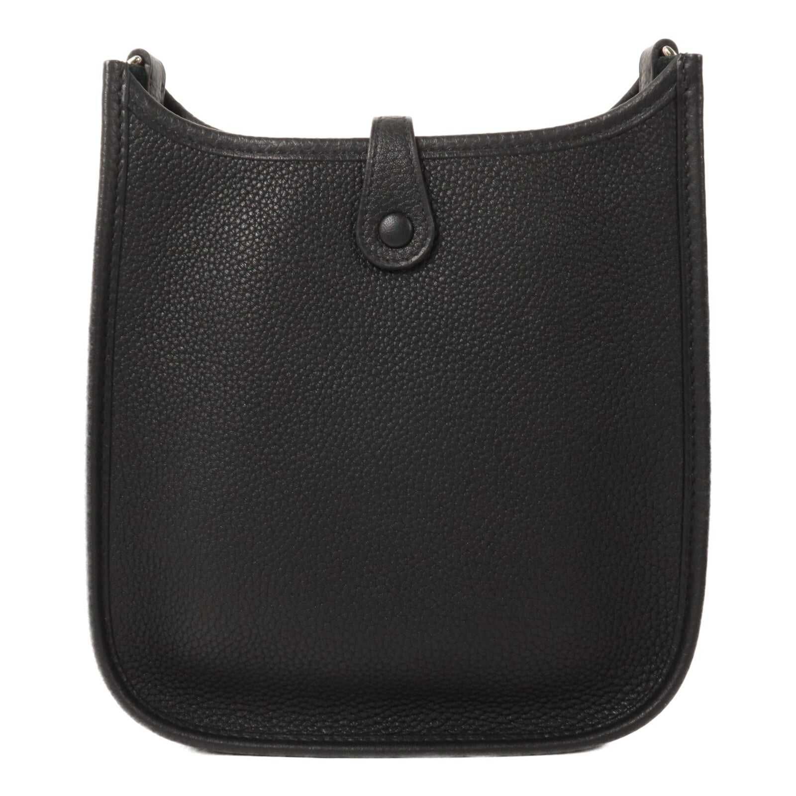 HERMES Clemence皮革Evelyne TPM肩背袋Noir