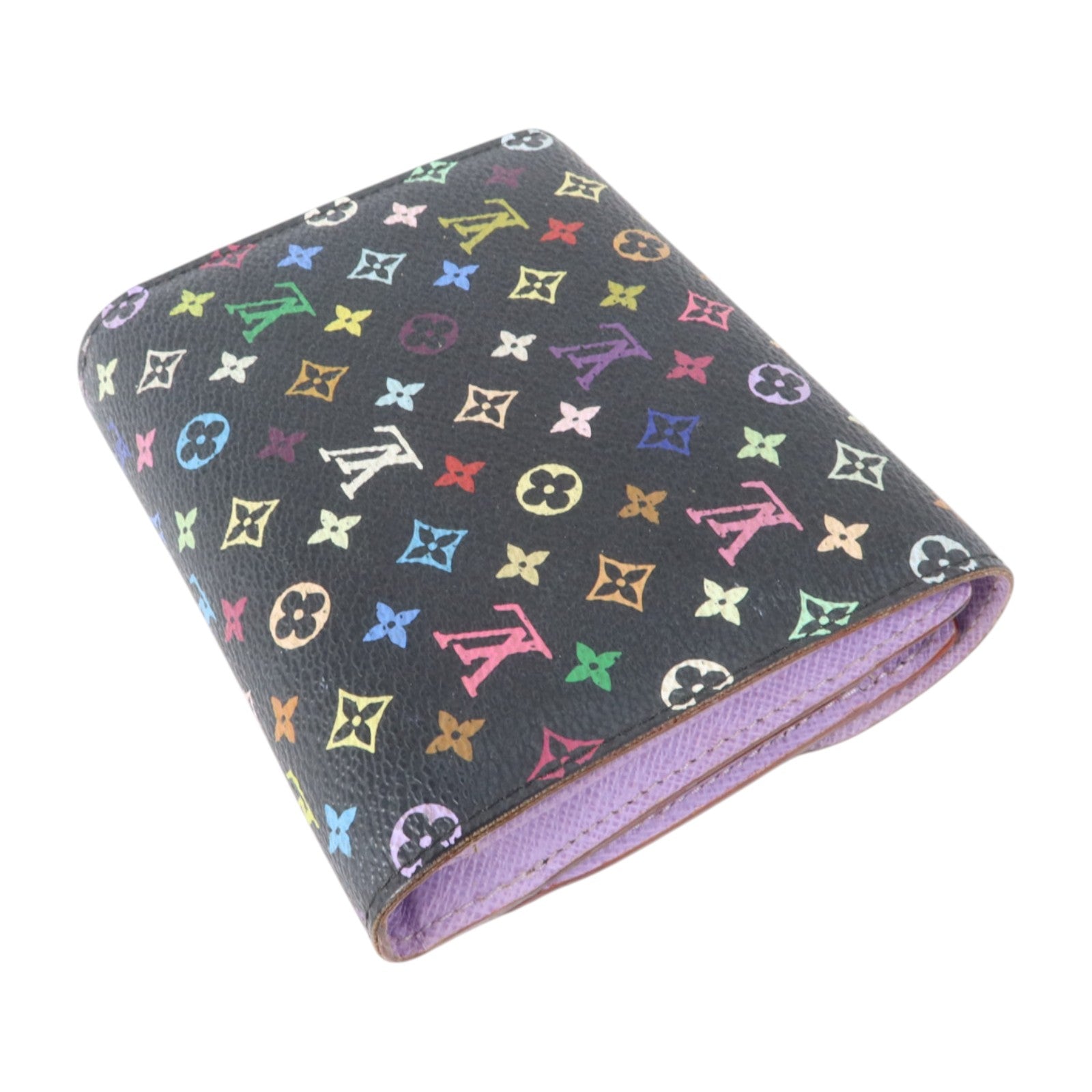LOUIS VUITTON Monogram Multicolore Portefeuille Joy金扣錢包