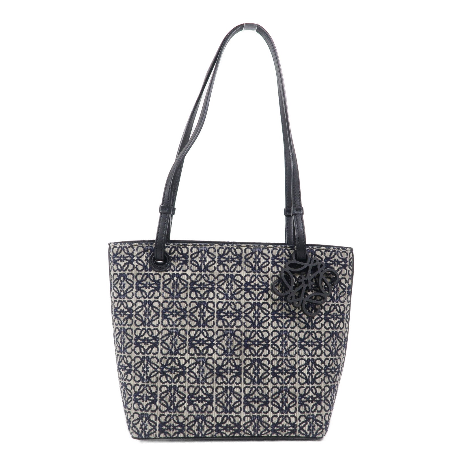 LOEWE 帆布Square Anagram Tote肩背袋