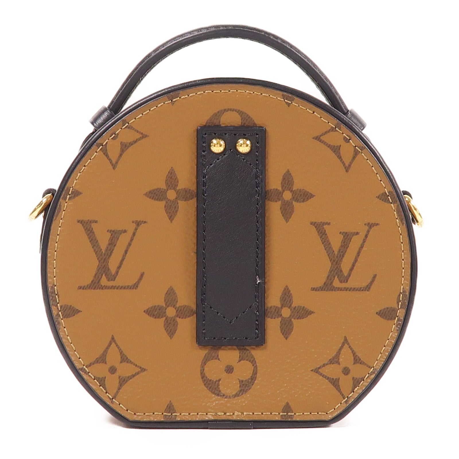 LOUIS VUITTON LV GHW Mini Boite Chapeau 2 Way Bag M68276 Monogram Reverse