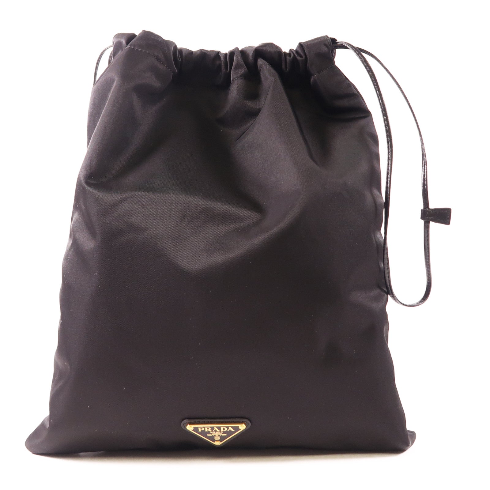 PRADA 尼龍Pouch金扣手拿包