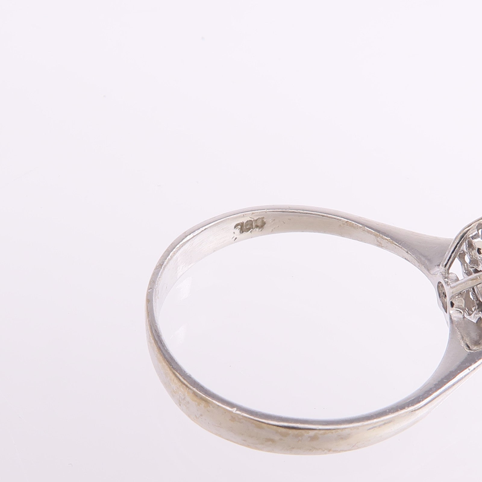 JEWELRY 18K白金Diamond Ring鑽石戒指US#6