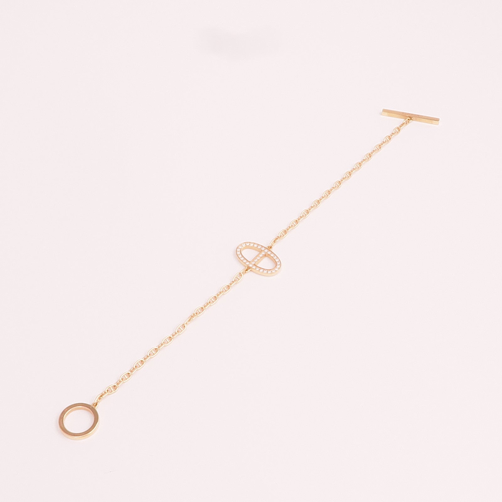 HERMES 18K玫瑰金Farandole Bracelet手鏈