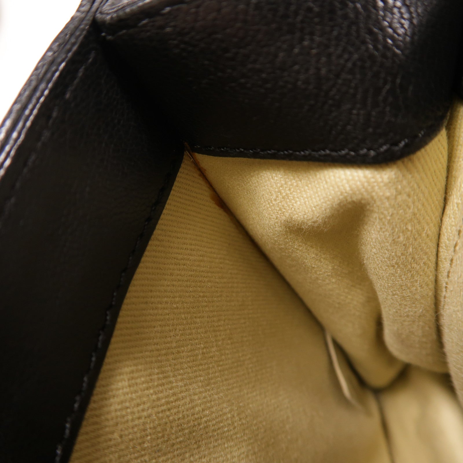 CHANEL CC GHW 2.55 Shoulder Bag 2Way Chain Calfskin Leather Black