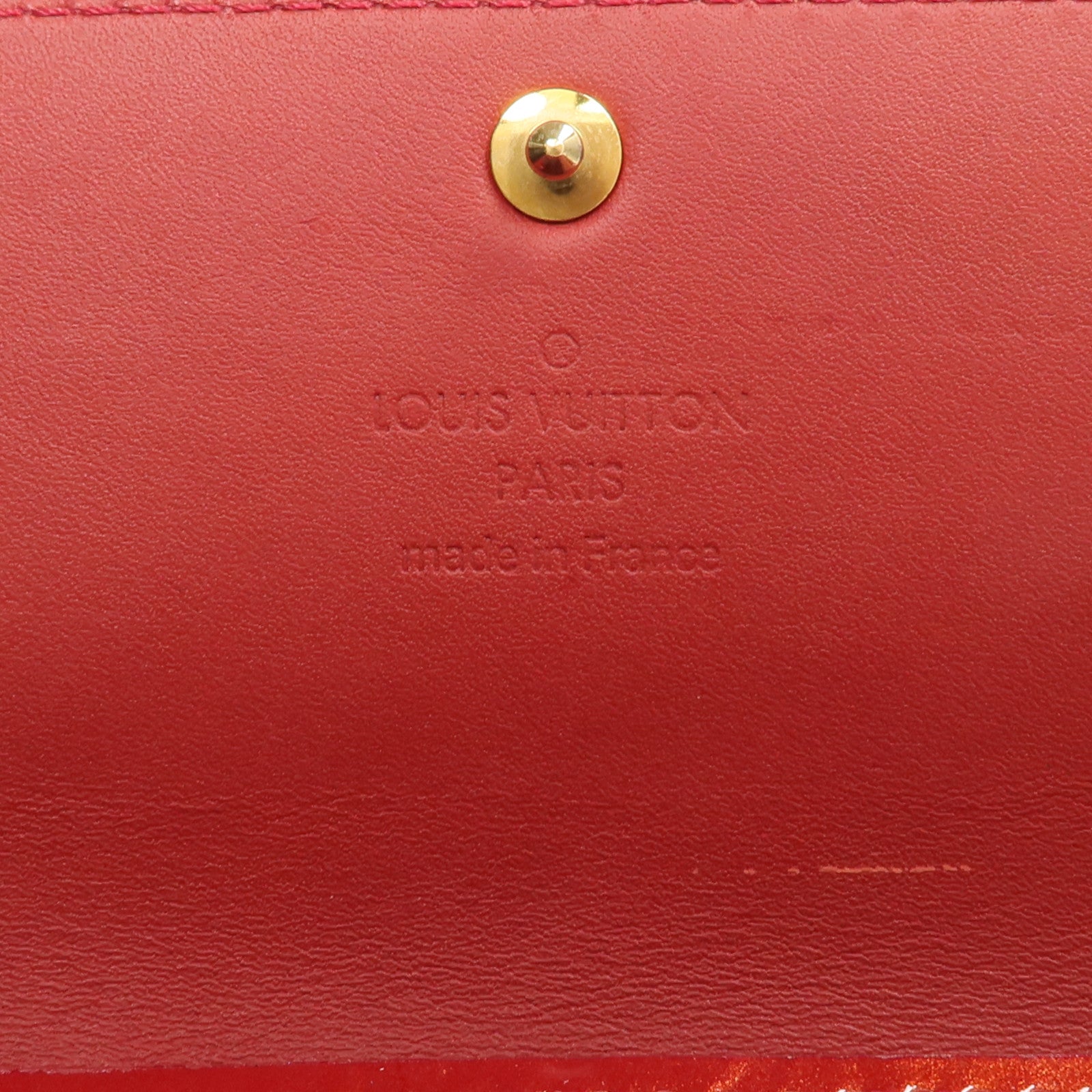 LOUIS VUITTON Monogram Vernis Portefeuille Sarah長錢包