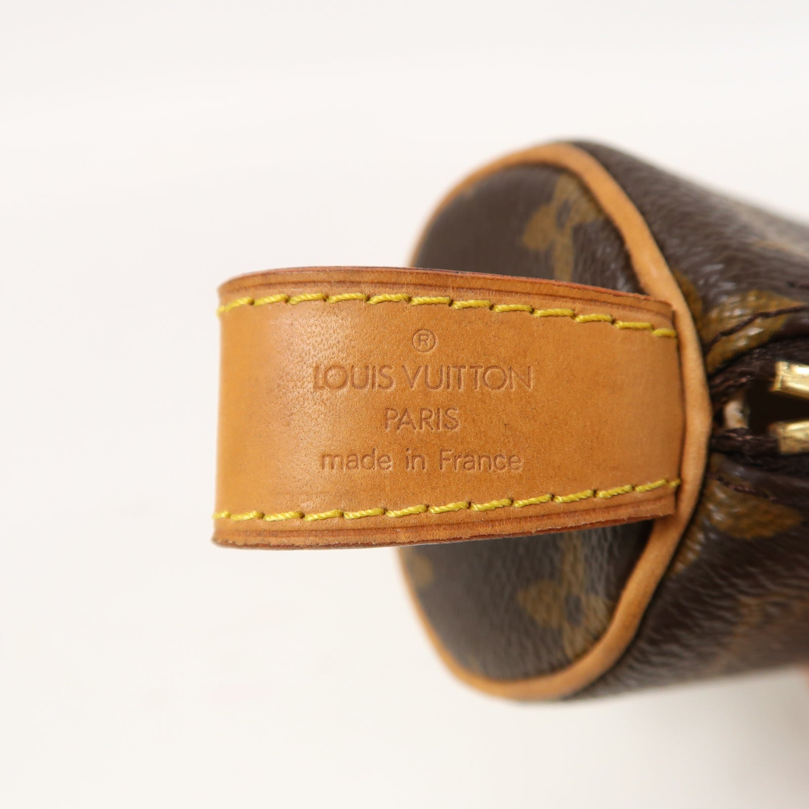 LOUIS VUITTON Monogram Pencil Case金扣筆袋啡色