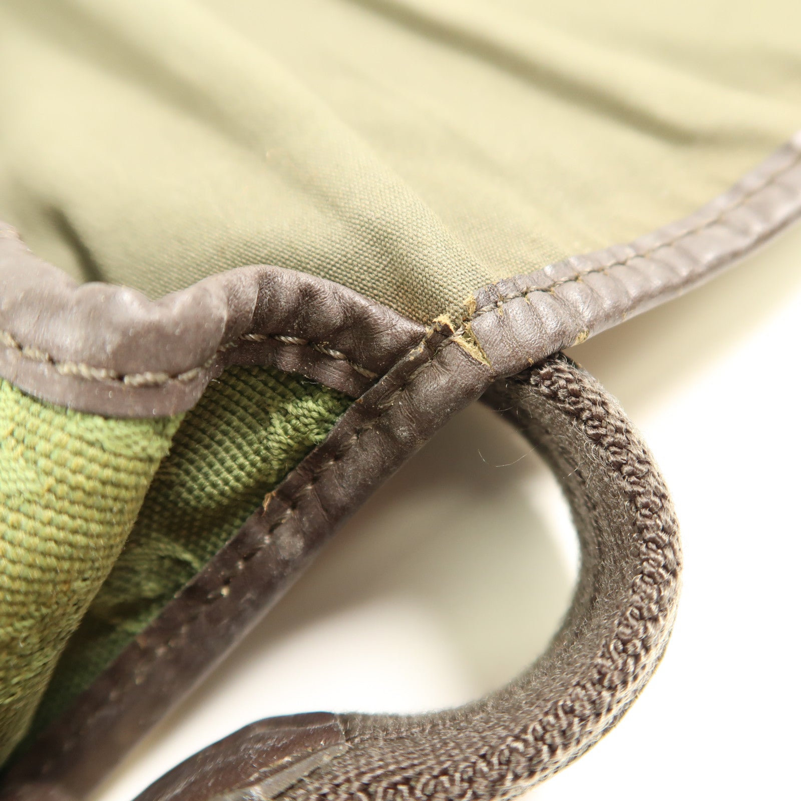 LOUIS VUITTON 帆布/皮革Mini Marjoly金扣肩背袋