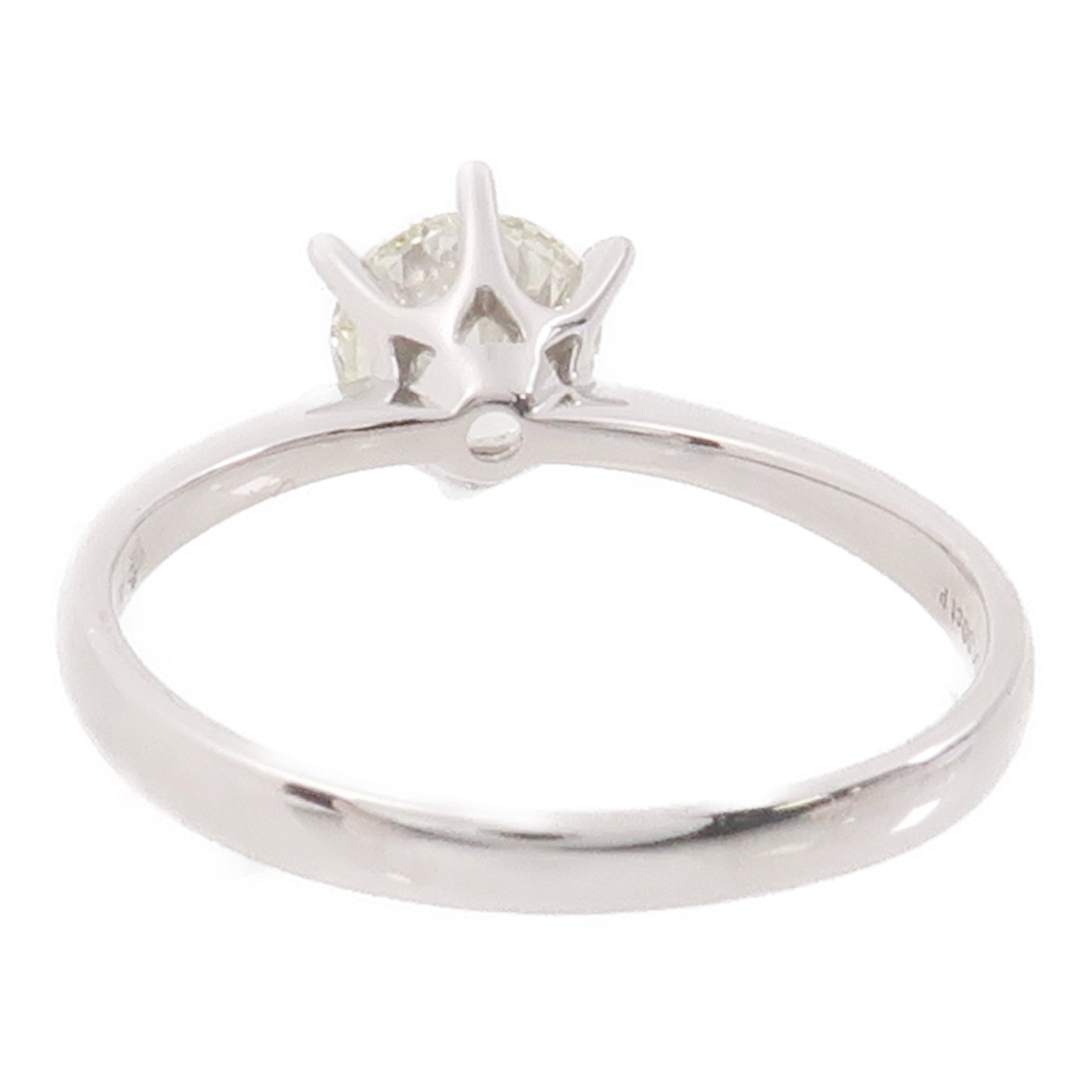 JEWELRY 18K白金Diamond Ring 1.0ct鑽石戒指US#8.5