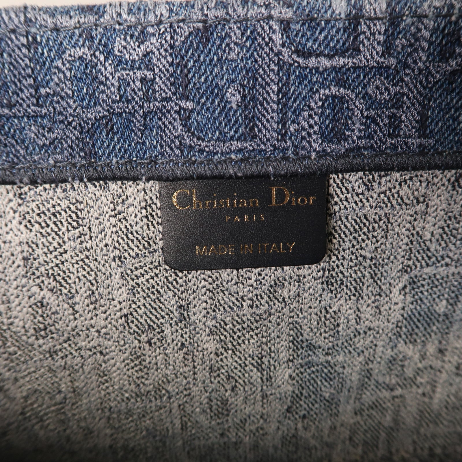 Dior 帆布Book Tote Large手挽袋藍色