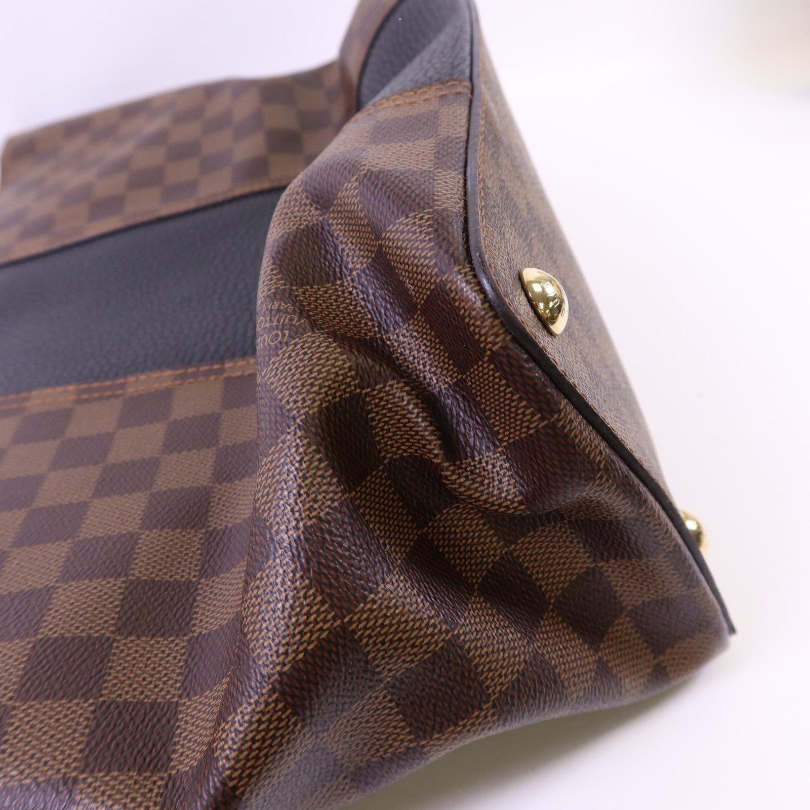 LOUIS VUITTON 【激減優惠】Damier Jersey Bag金扣手挽肩背兩用袋