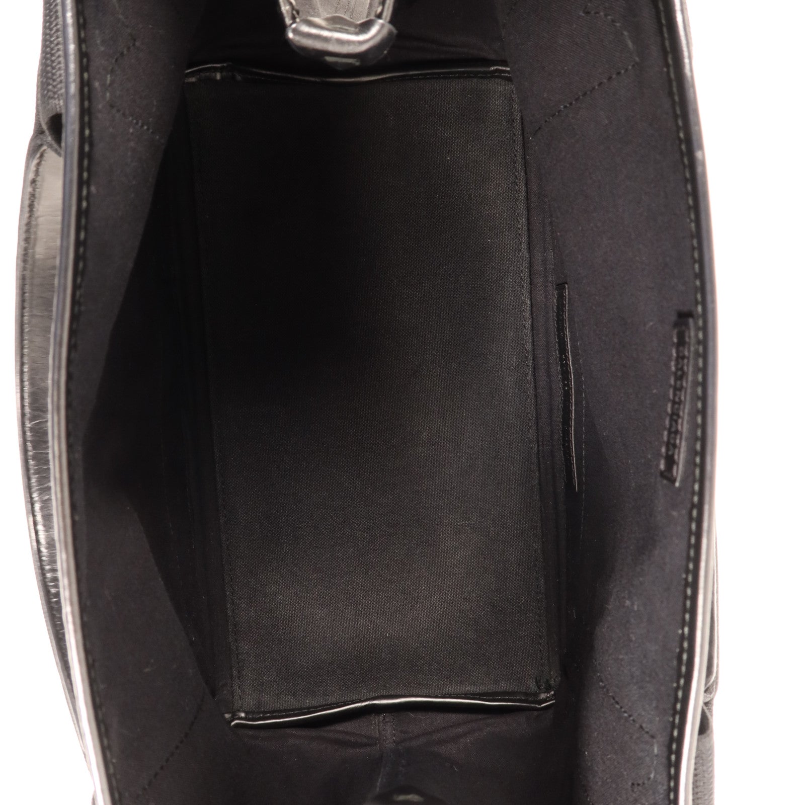 BALENCIAGA 帆布Tote Bag銀扣手挽袋