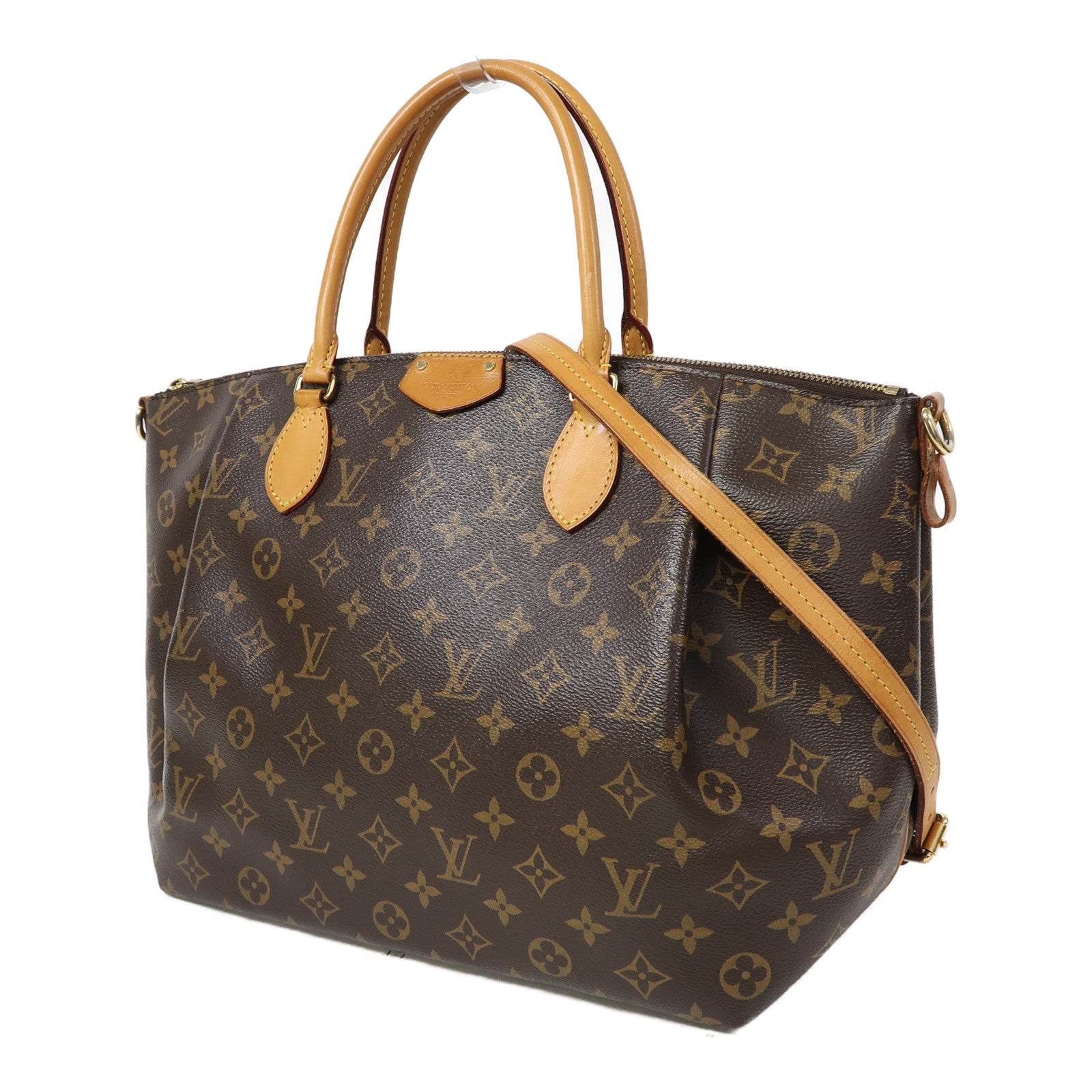 LOUIS VUITTON 【激減優惠】Monogram Turenne MM金扣手挽肩背兩用袋啡色