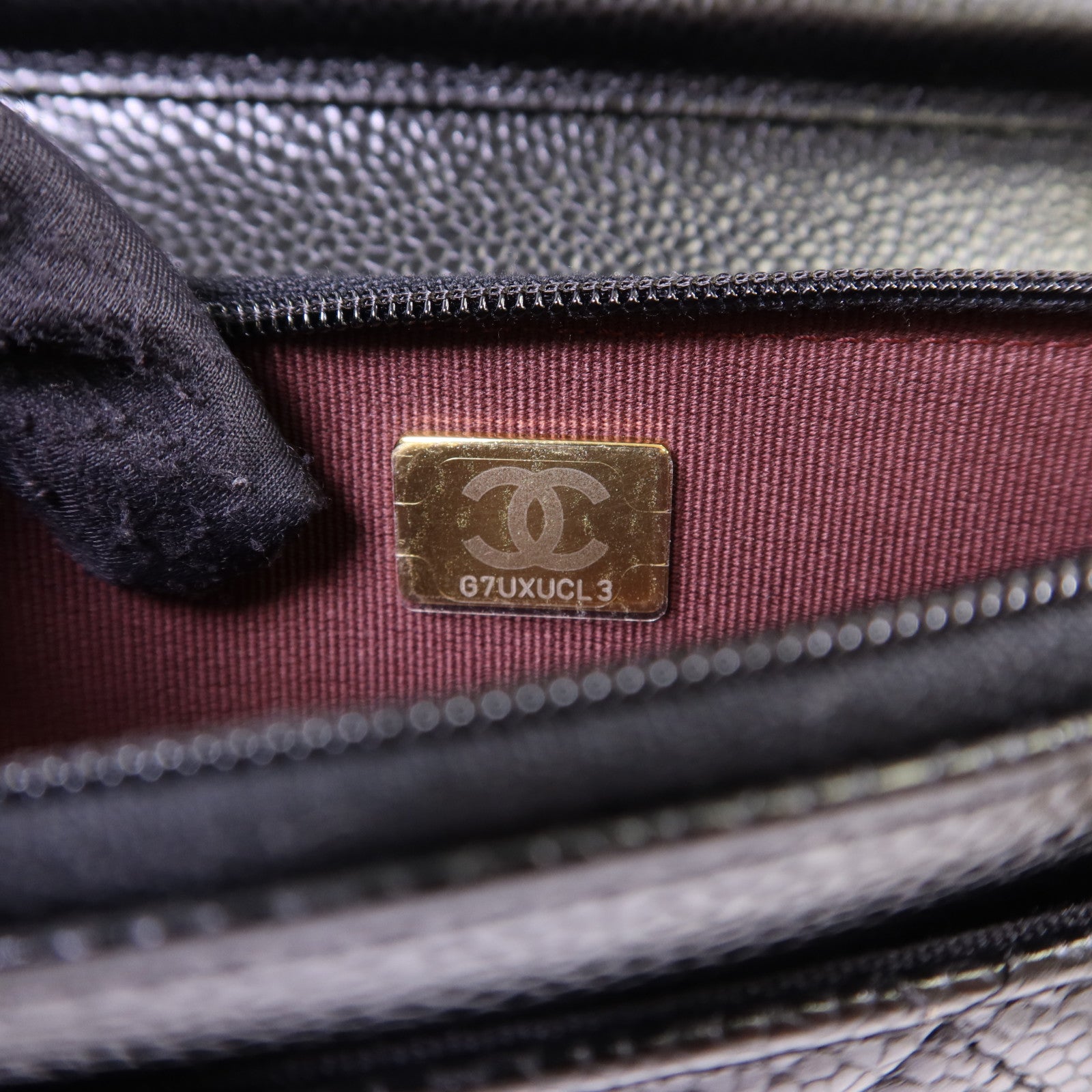 CHANEL 牛皮皮革WOC Wallet On Chain金扣鏈帶肩背袋