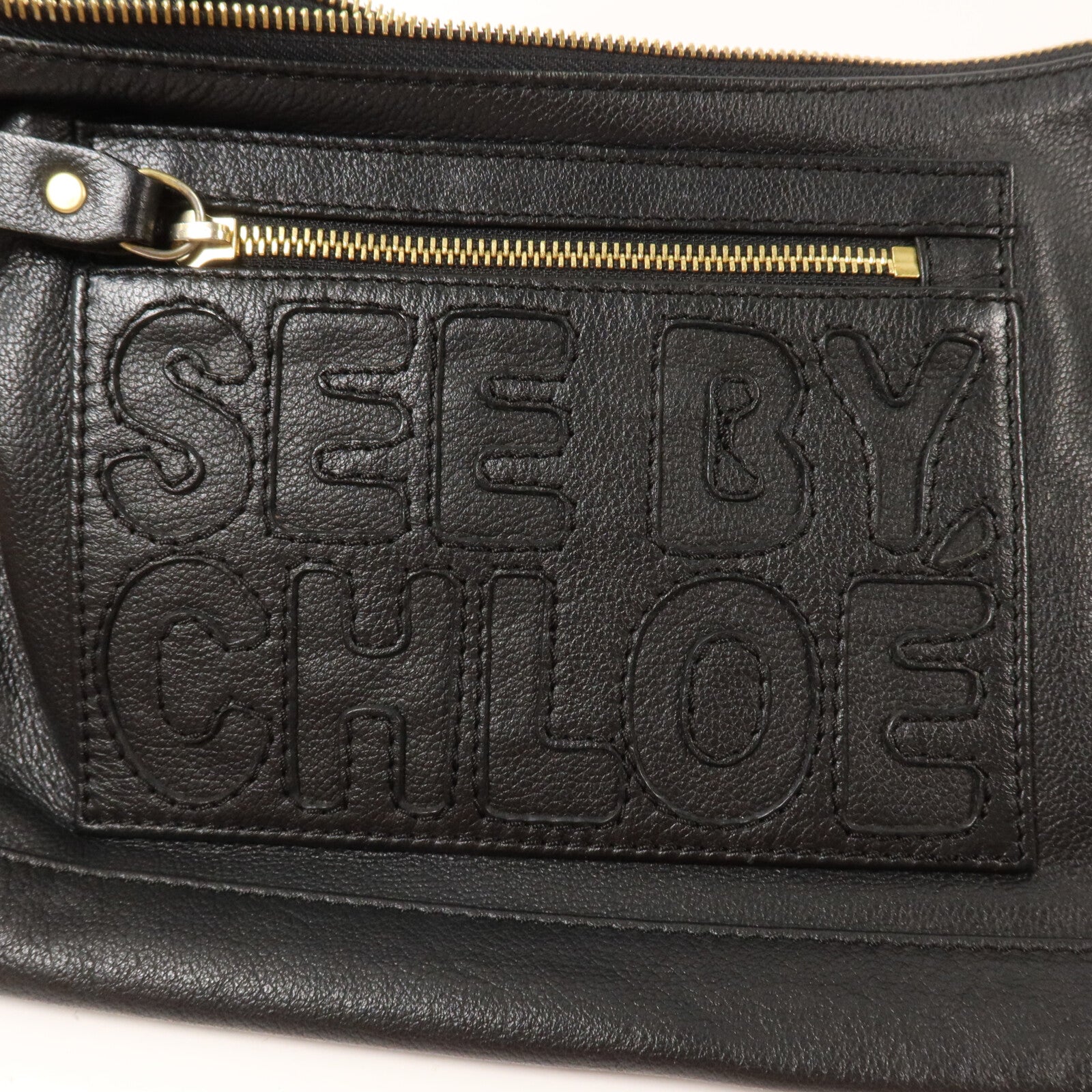 SEE BY CHLOE 牛皮皮革Shoulder Bag肩背袋