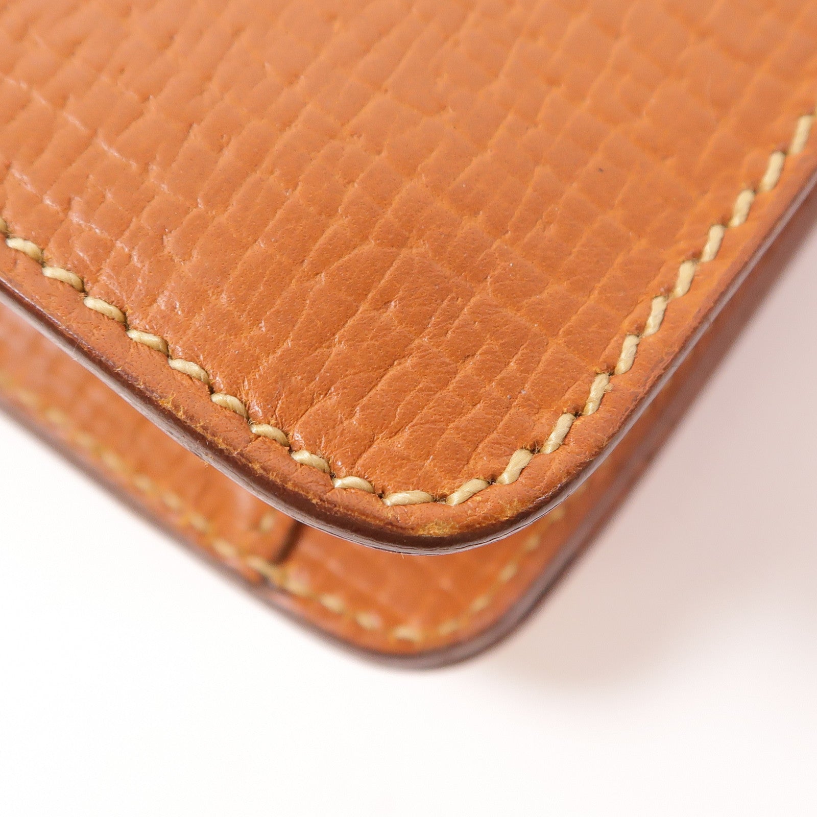 LOEWE Shoulder Bag Handbag Calfskin Leather Brown