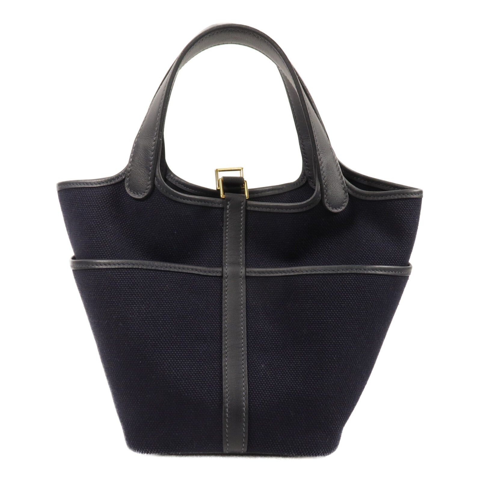 HERMES 帆布Picotin Cargo PM手挽袋