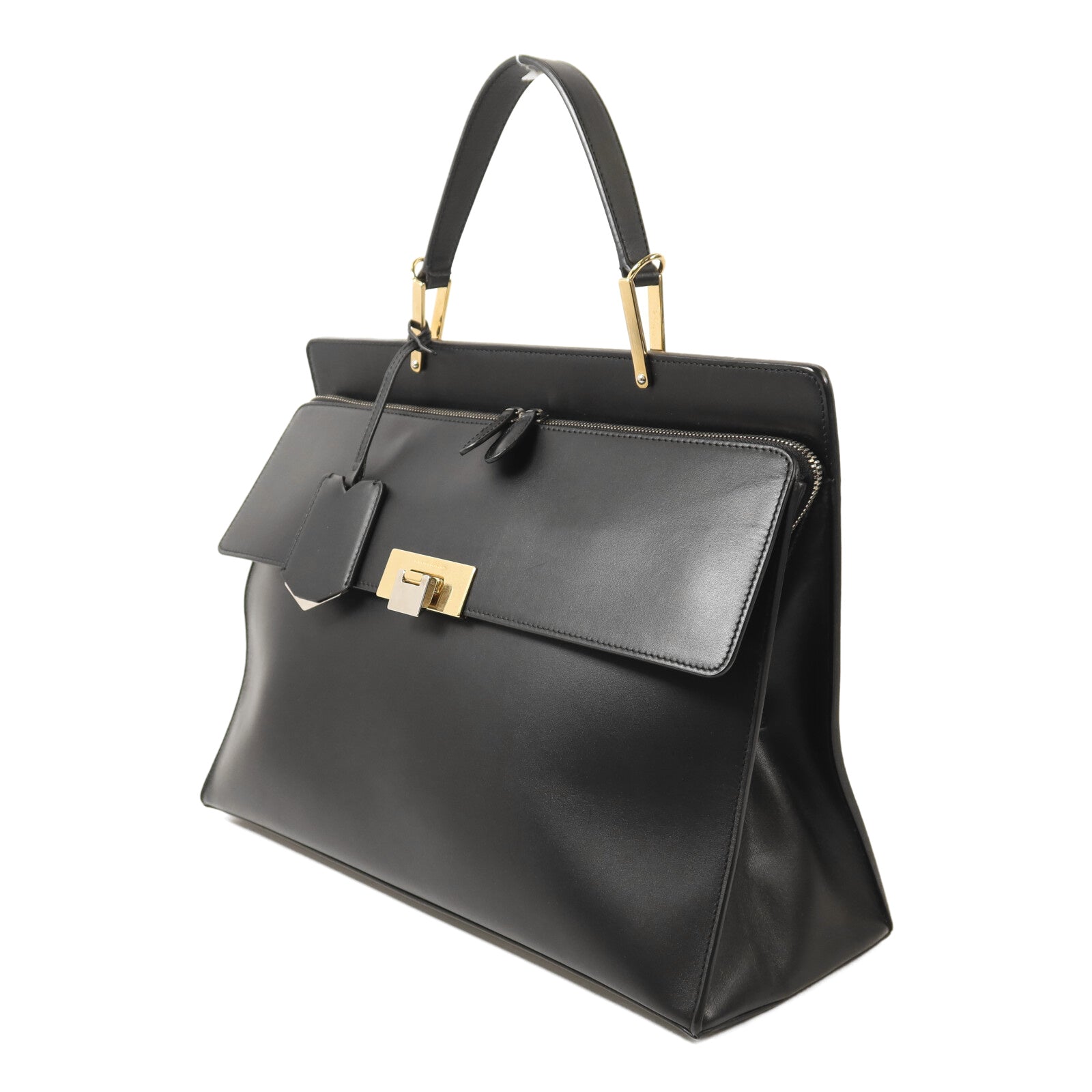 BALENCIAGA 【激減優惠】牛皮皮革Rudis手挽肩背兩用袋