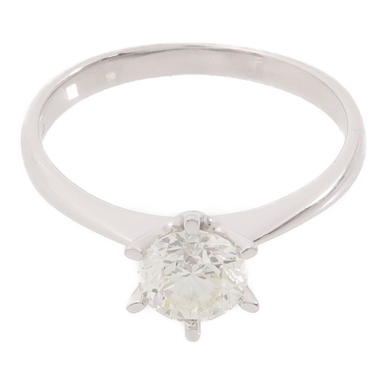 JEWELRY 18K白金Diamond Ring 1.0ct鑽石戒指US#8.5