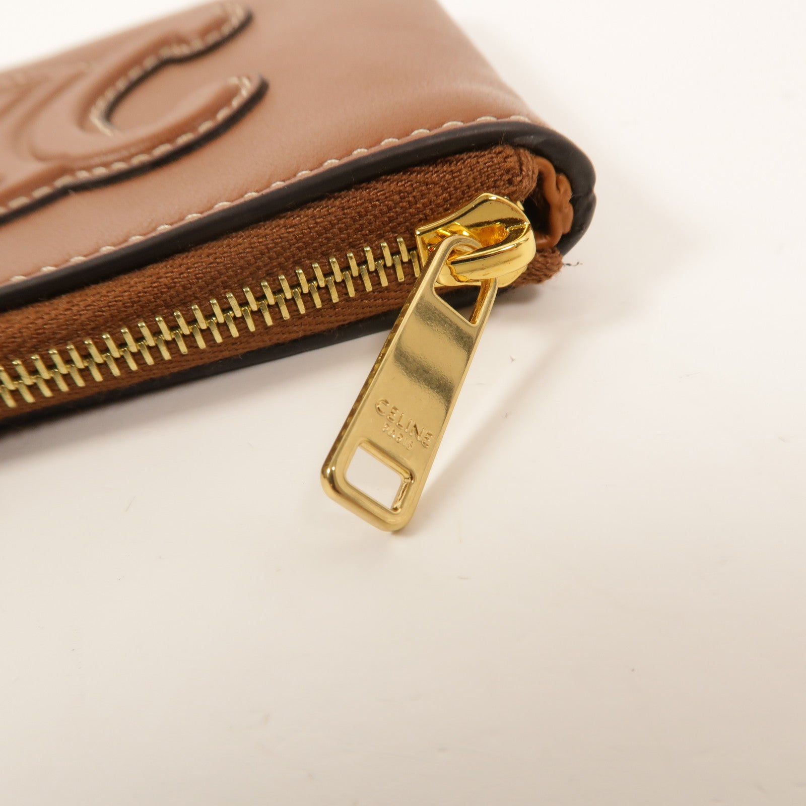 CELINE 牛皮皮革Coin and Card Pouch零錢包