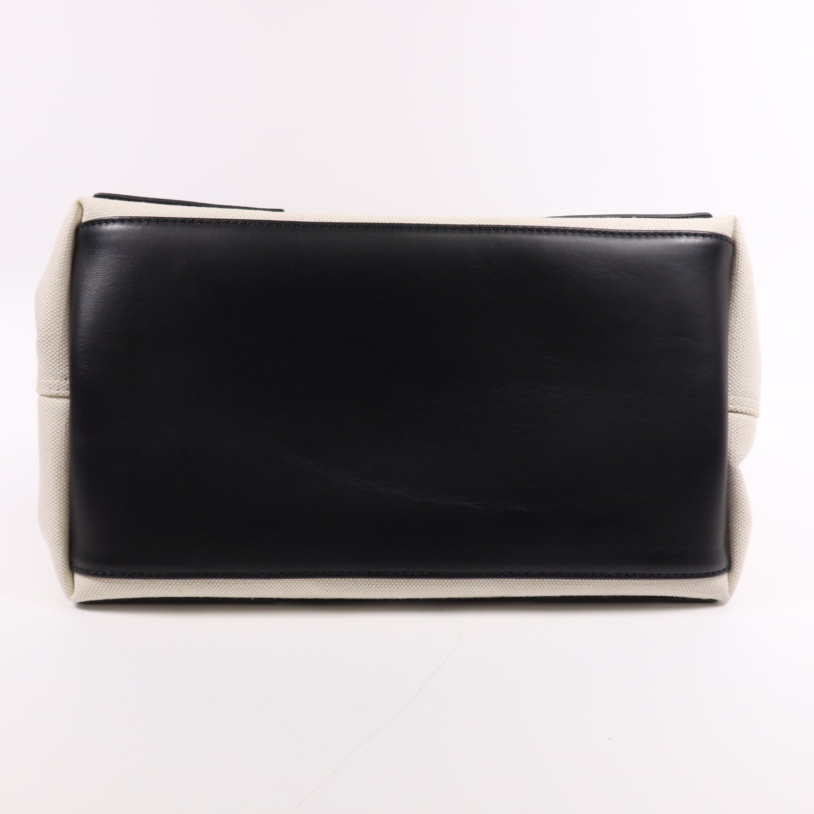 BALENCIAGA 帆布Navy Cabas Small銀扣手挽袋