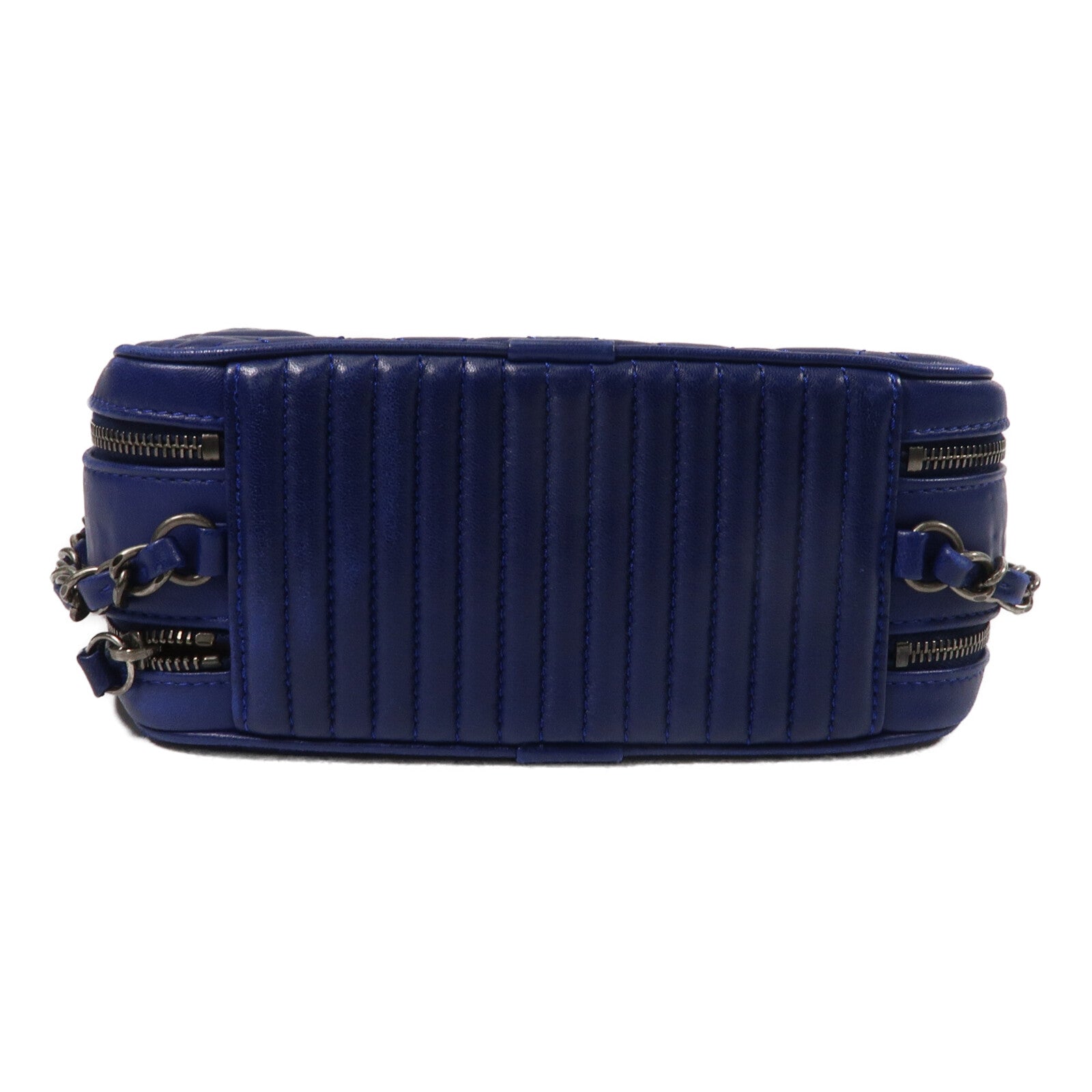 CHANEL 羊皮皮革Camera Bag鏈帶肩背袋
