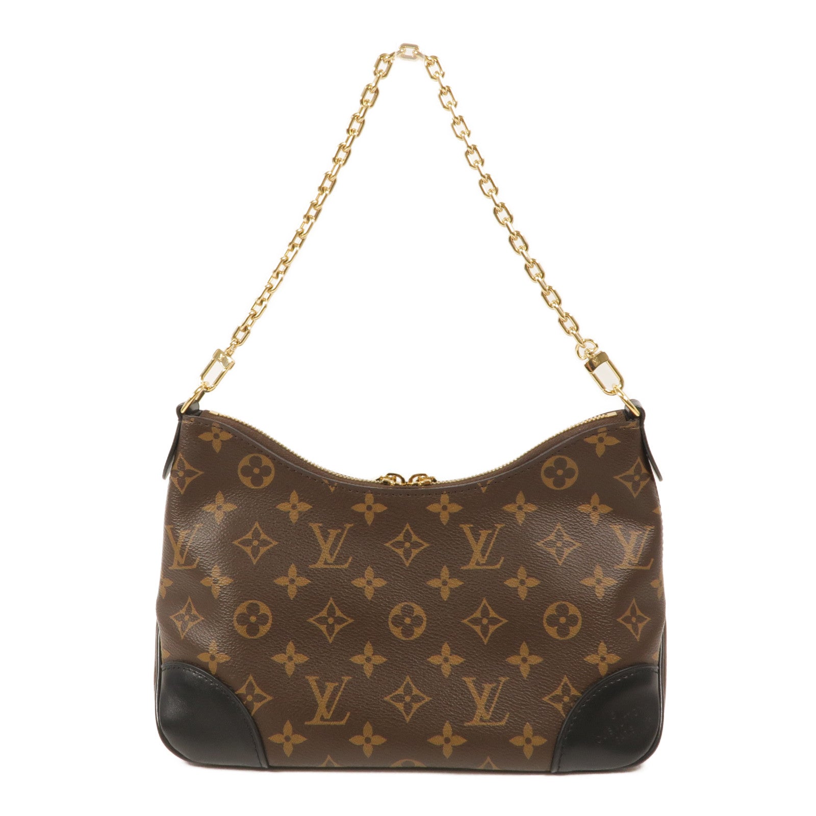 LOUIS VUITTON Monogram Boulogne PM手挽肩背兩用袋
