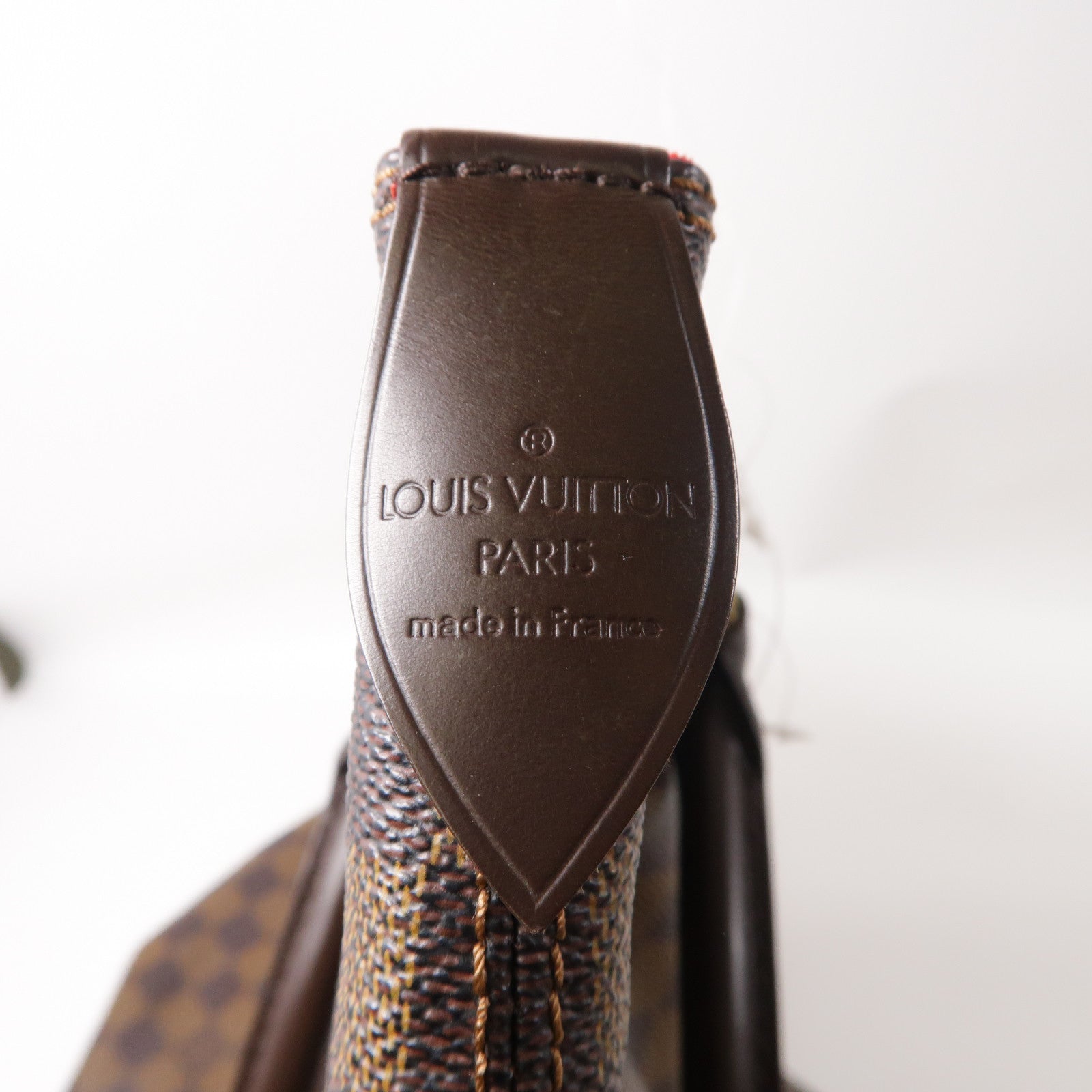 LOUIS VUITTON Damier Saleya GM金扣手挽袋啡色