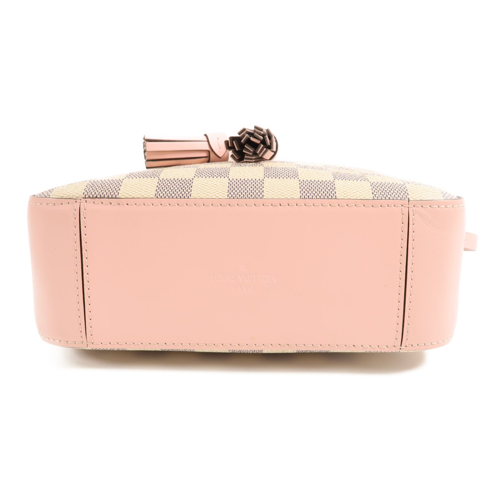 LOUIS VUITTON 【激減優惠】Damier Azur Saintaonge金扣肩背袋