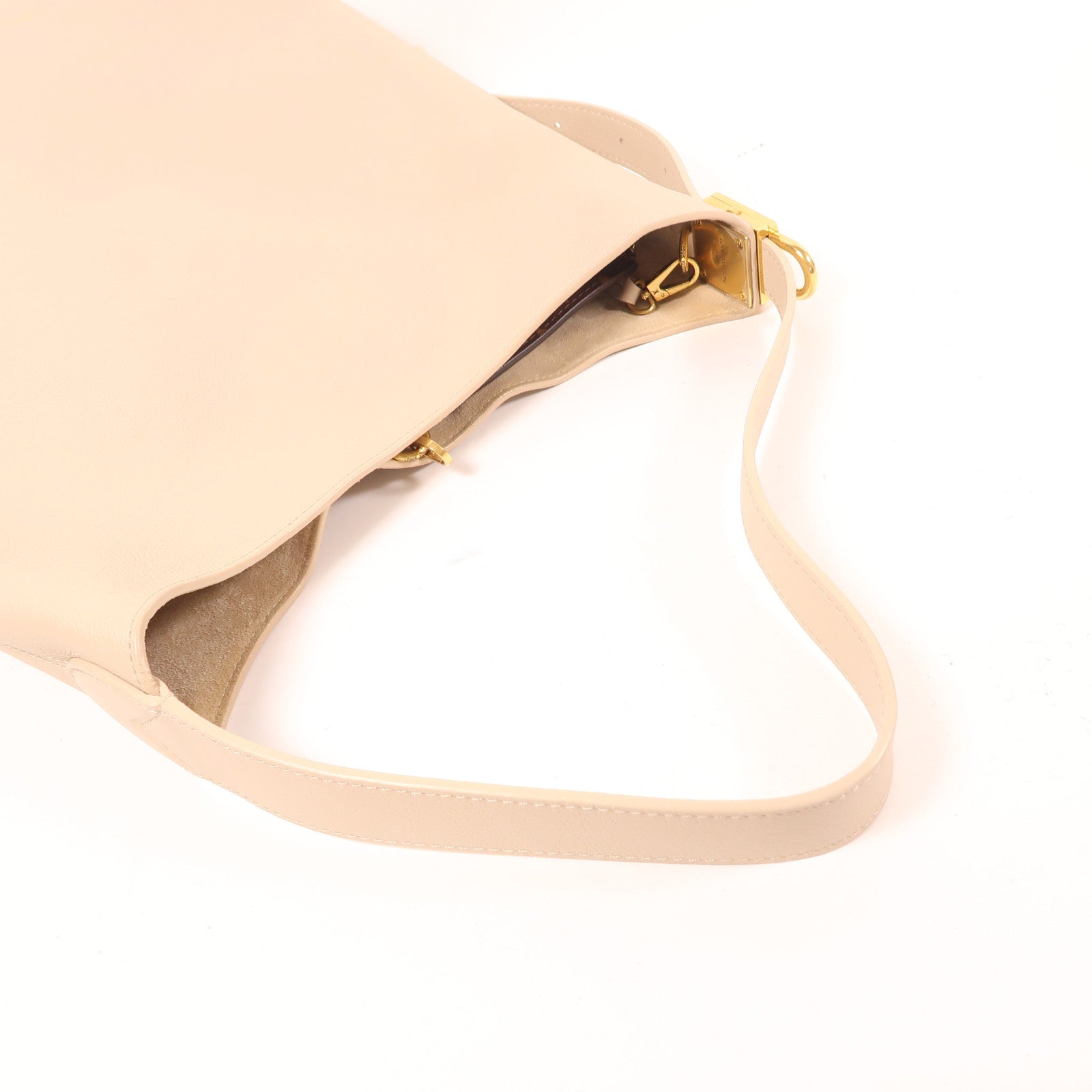 LOUIS VUITTON 牛皮皮革Low Key Hobo MM金扣肩背袋