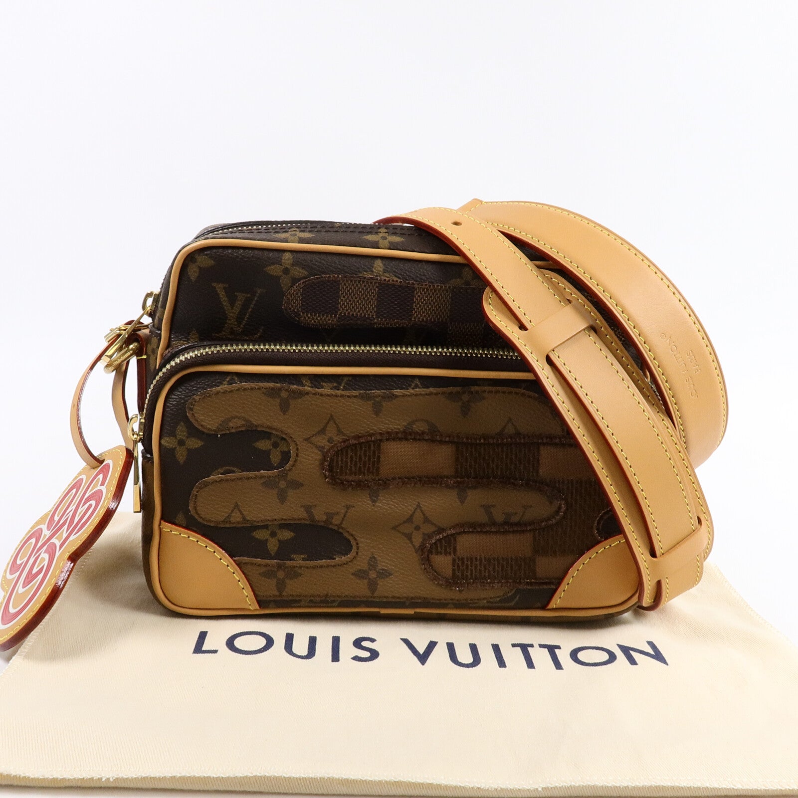 LOUIS VUITTON Monogram Reverse/Danimer LVxNigo Nil肩背袋