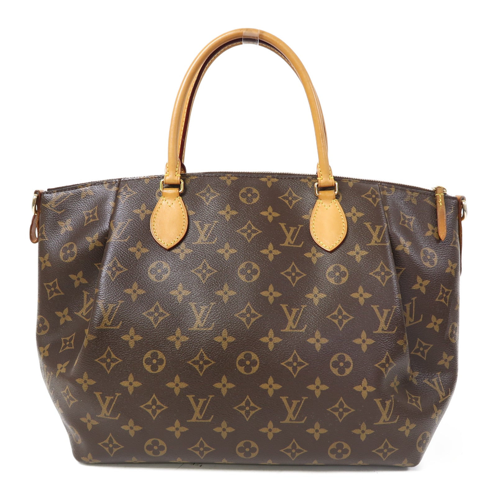 LOUIS VUITTON 【激減優惠】Monogram Turenne MM金扣手挽肩背兩用袋啡色