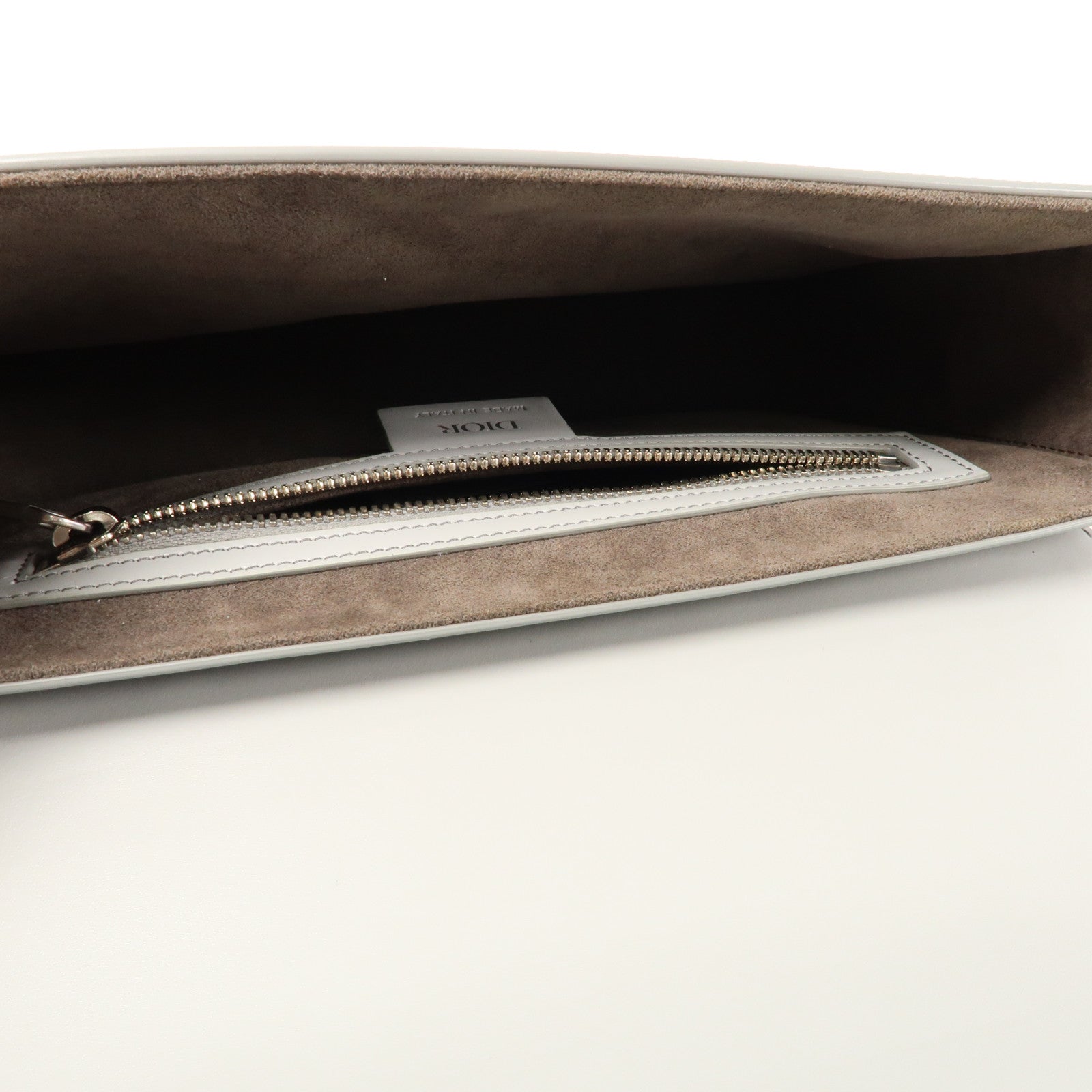 Dior 牛皮皮革Shoulder Bag銀扣肩背袋