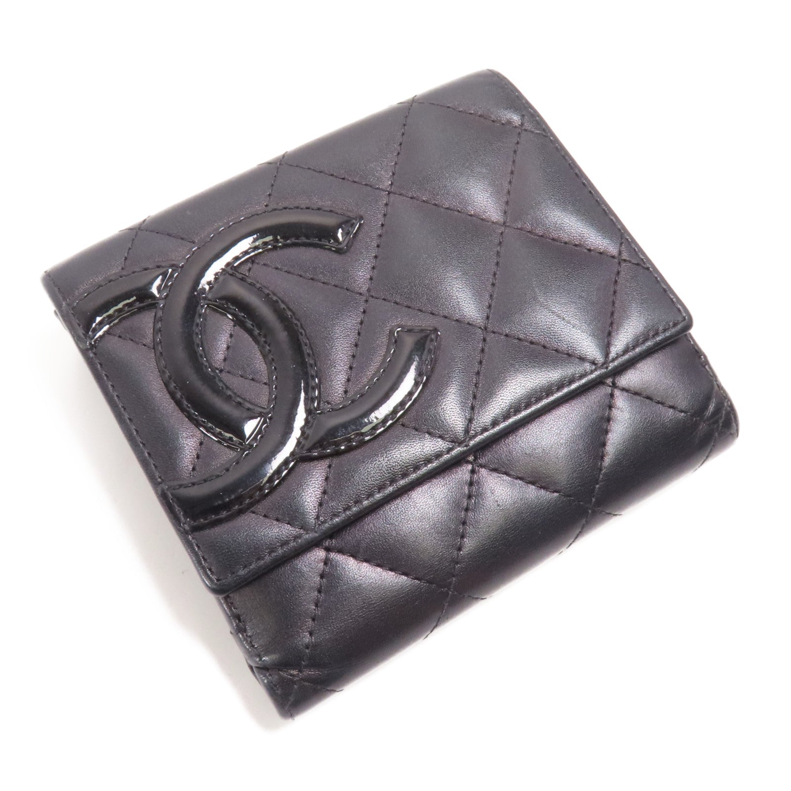 CHANEL 牛皮皮革Cambon Wallet錢包