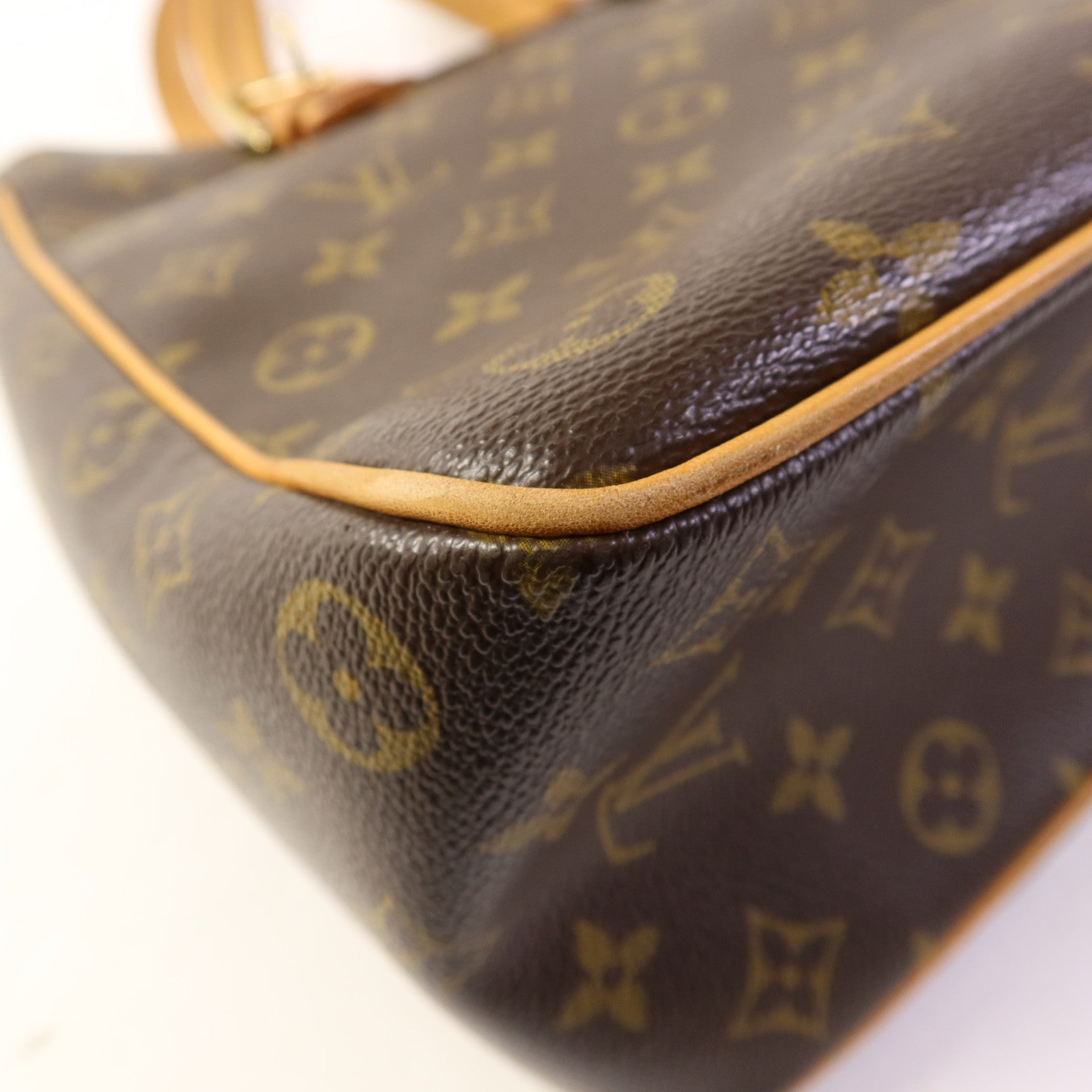 LOUIS VUITTON Monogram Multipli Cite金扣肩背袋