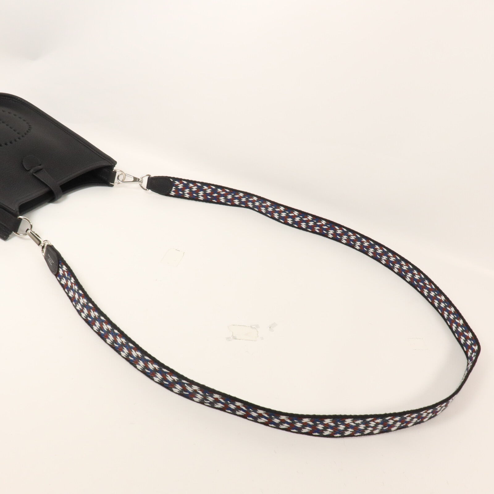 HERMES Clemence皮革Evelyne TPM肩背袋Noir