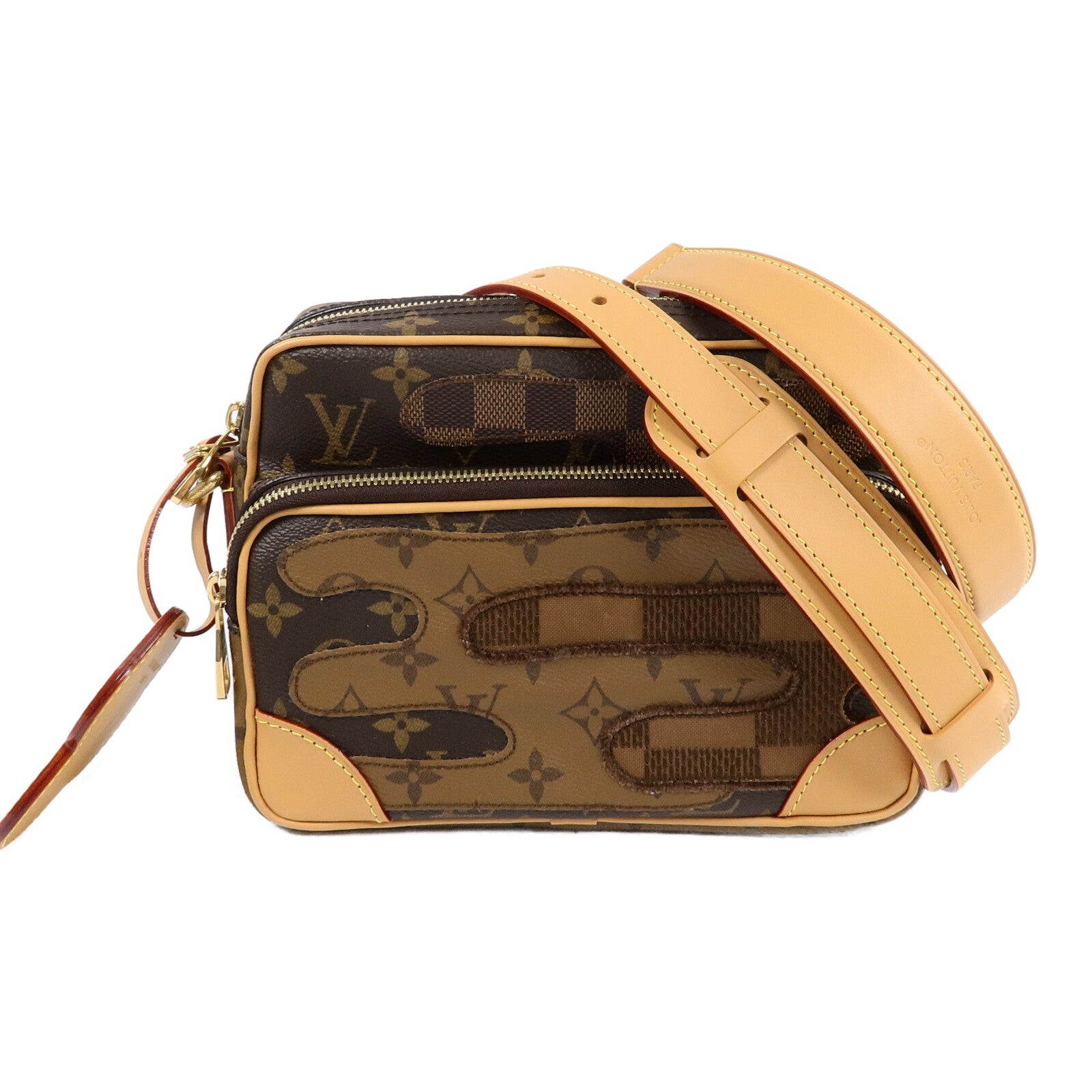 LOUIS VUITTON Monogram Reverse/Danimer LVxNigo Nil肩背袋