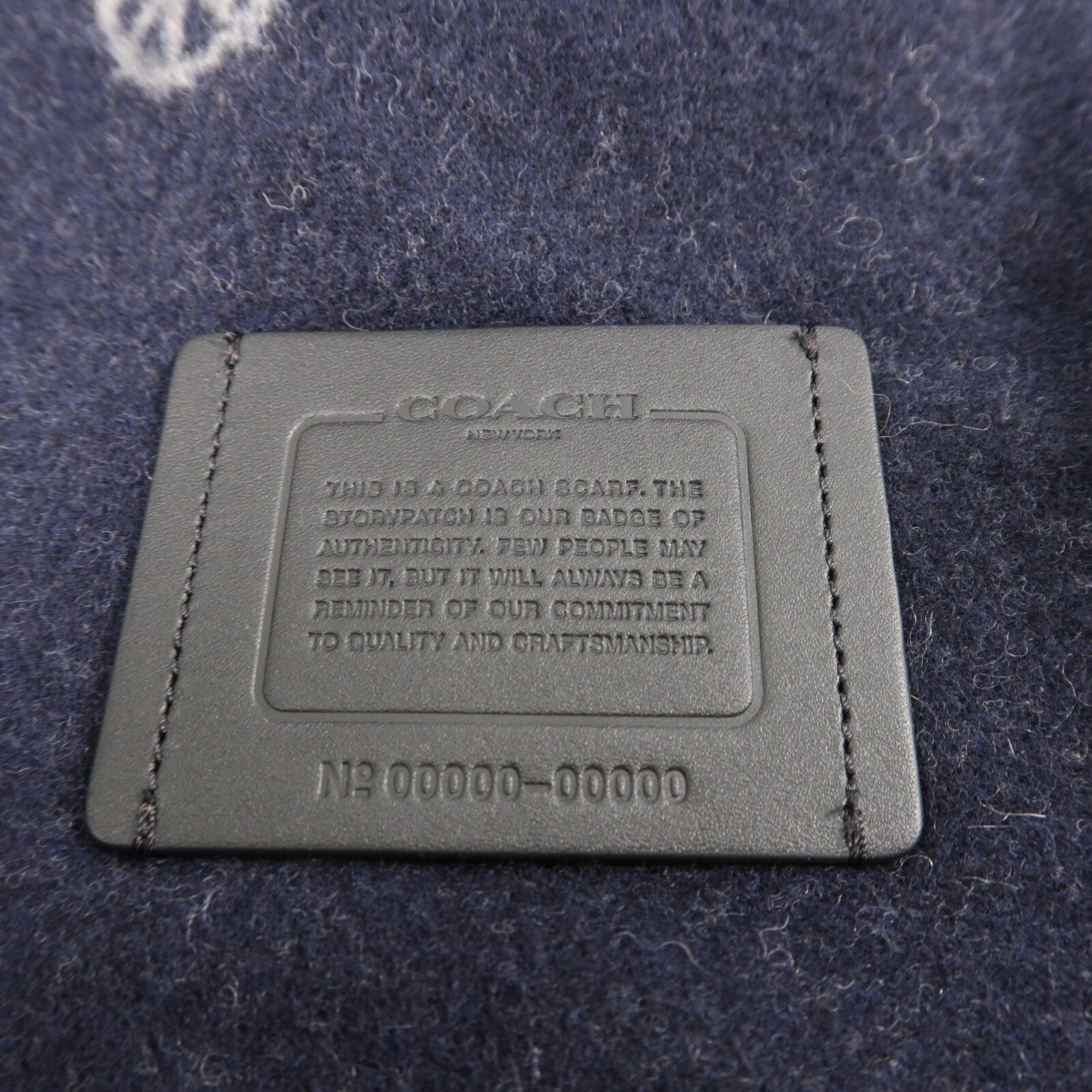 COACH 羊毛/PolyamideBlanket Scarf 178X130cm絲巾