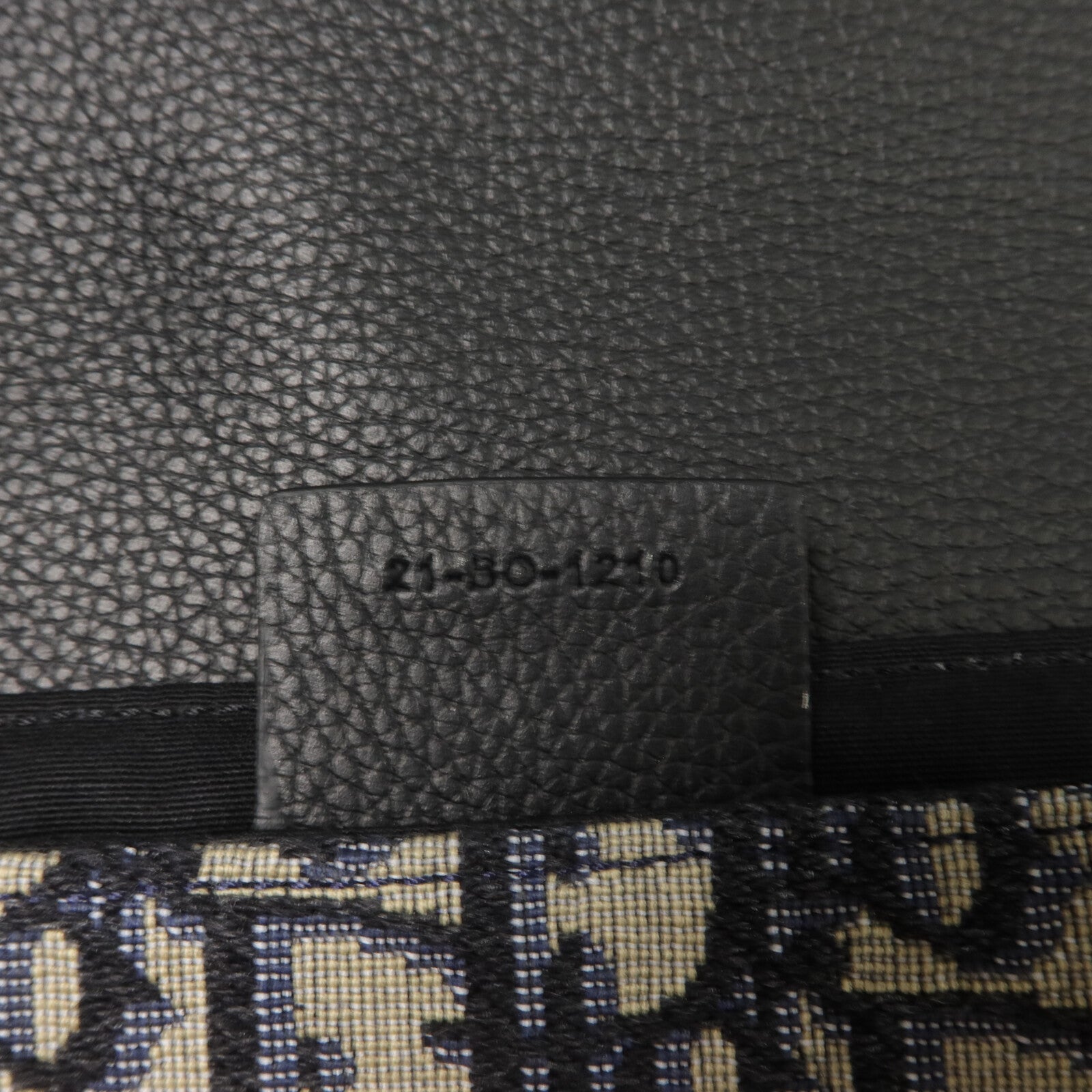 Dior 帆布/皮革Mini Saddle Messenger肩背袋