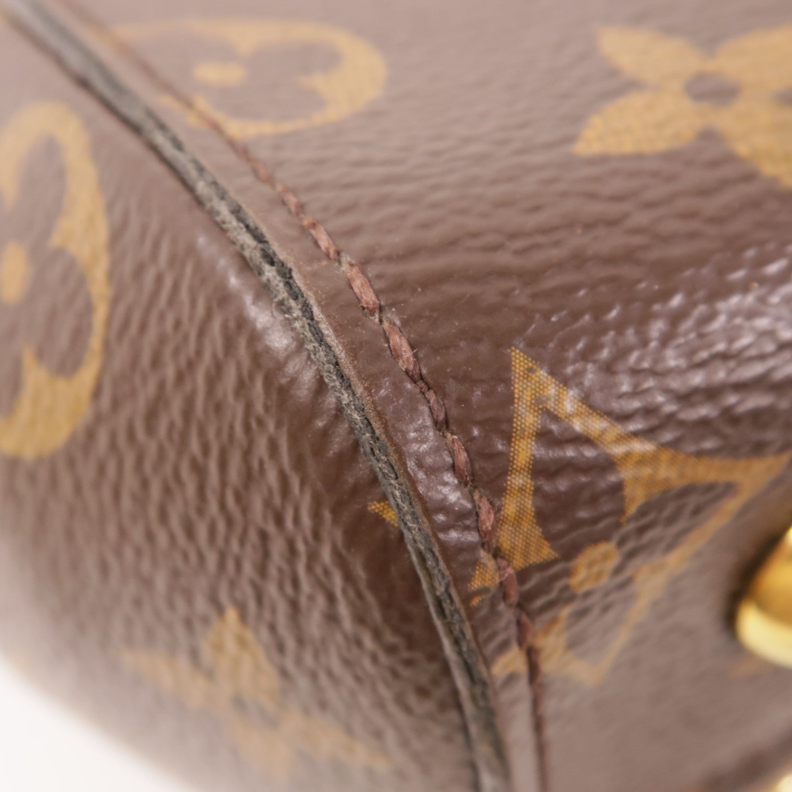 LOUIS VUITTON Monogram Cluny BB金扣手挽肩背兩用袋