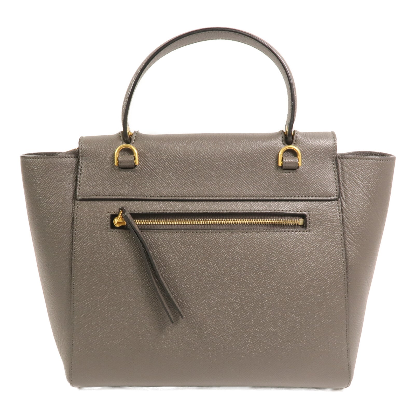 CELINE 牛皮皮革Micro Belt Bag金扣手挽肩背兩用袋