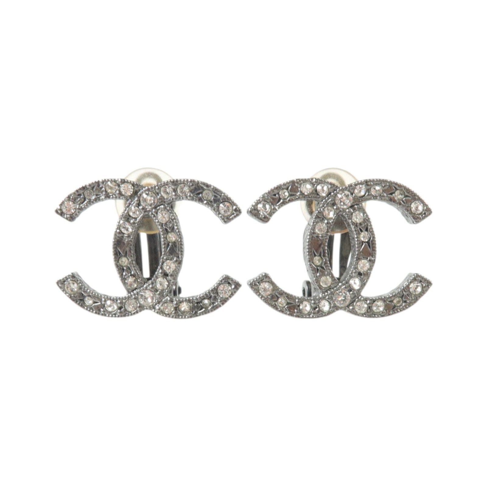 CHANEL 金屬Clip -On Earrings耳環