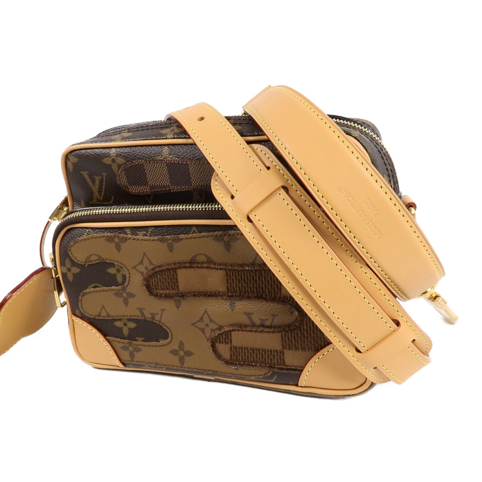 LOUIS VUITTON Monogram Reverse/Danimer LVxNigo Nil肩背袋