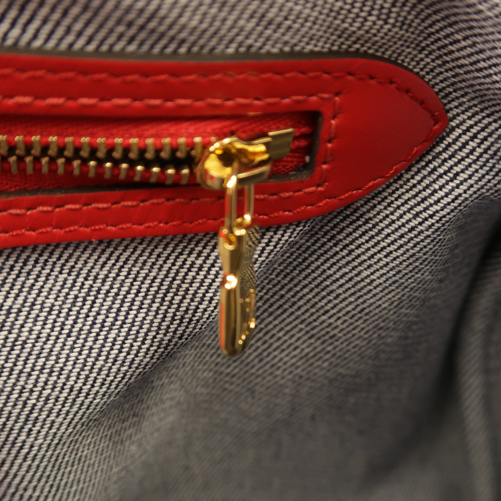 LOUIS VUITTON Monogram Denim Speedy Bandouliere 30手挽肩背兩用袋