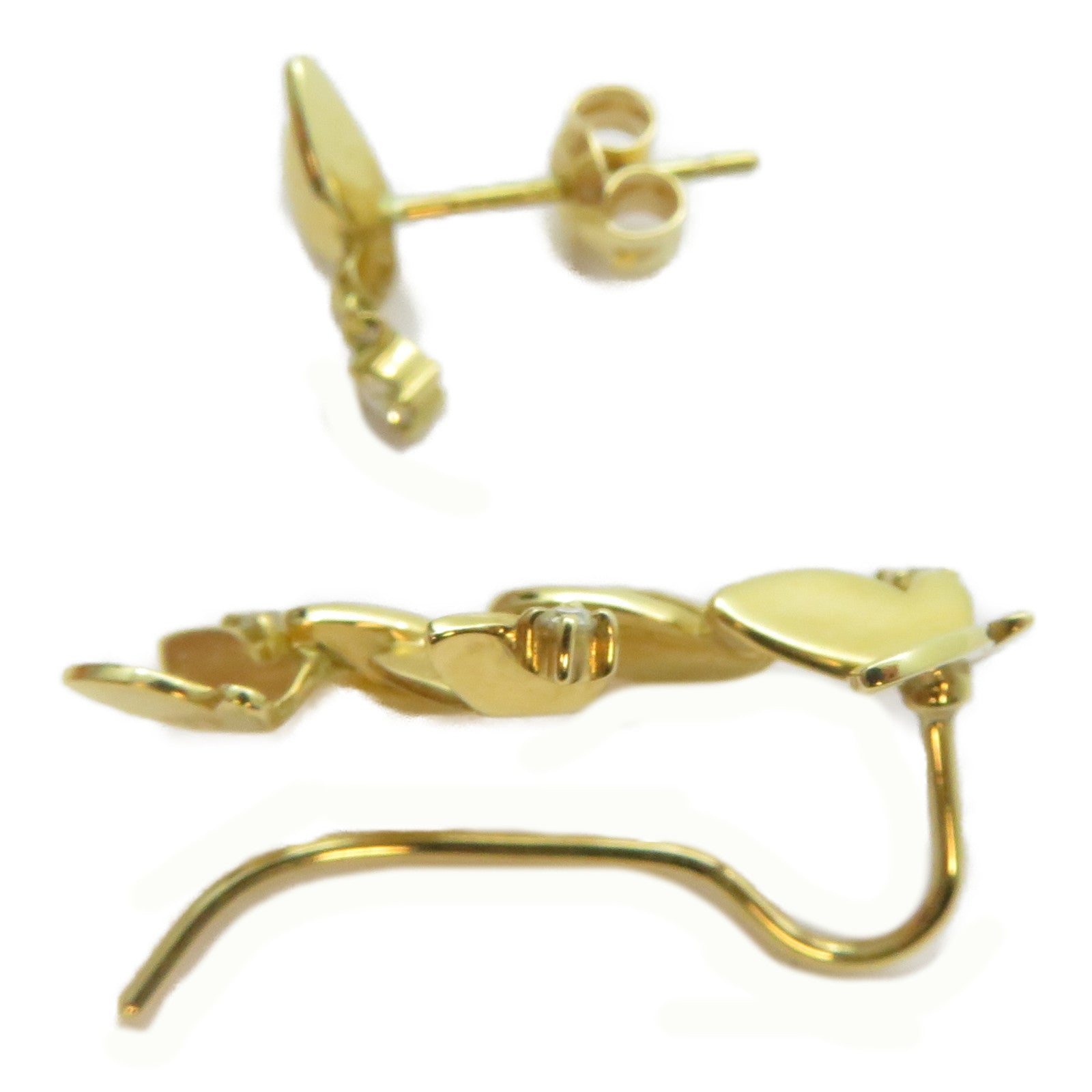 JEWELRY 18K黃金Diamond Earrings 0.03ct鑽石耳環