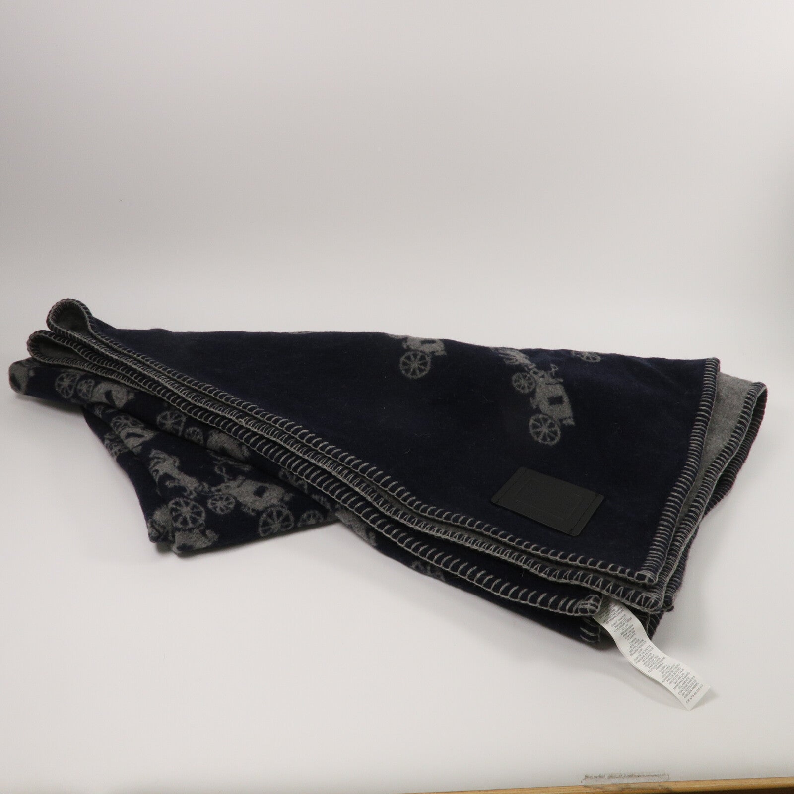 COACH 羊毛/PolyamideBlanket Scarf 178X130cm絲巾