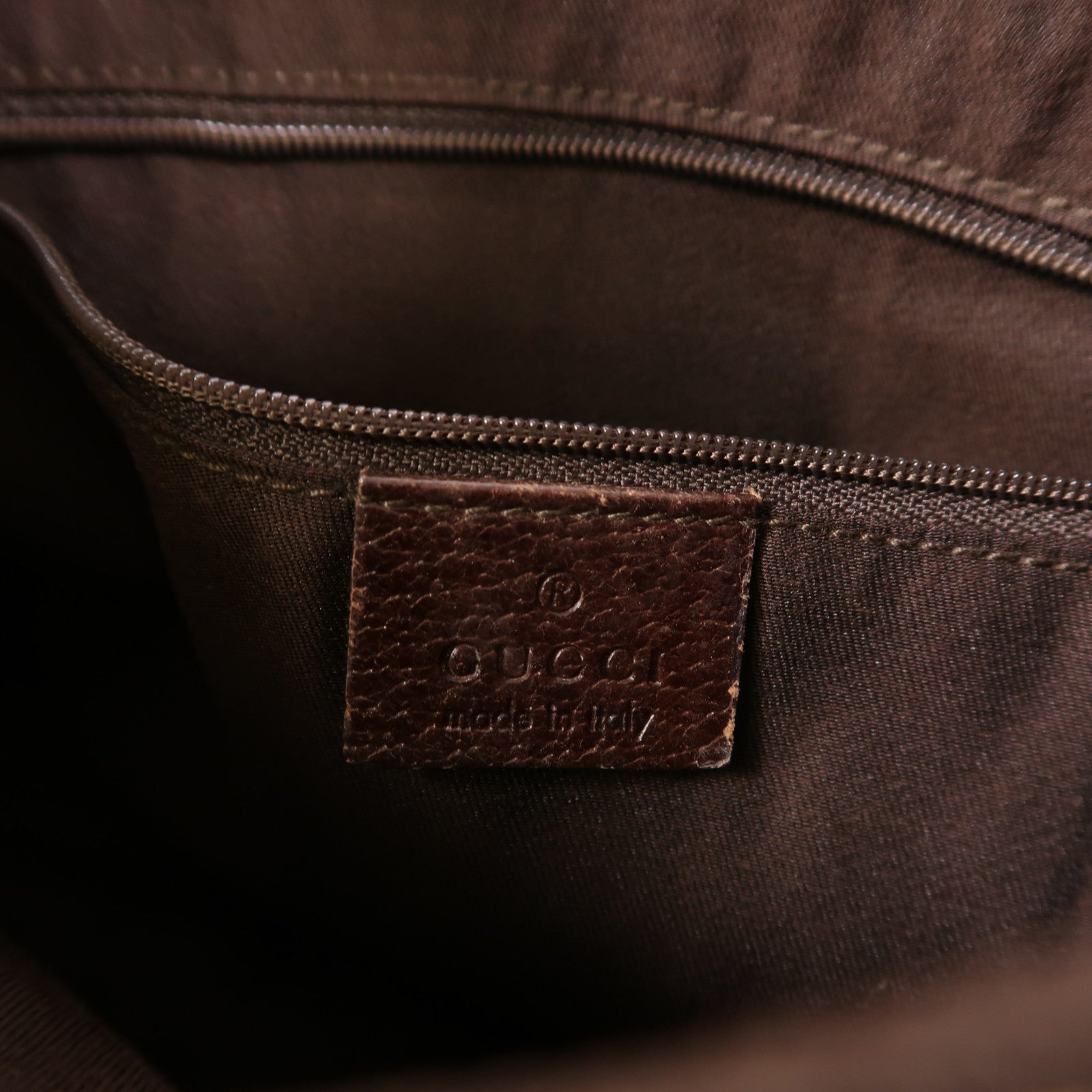 GUCCI 帆布Tote Bag銀扣手挽袋