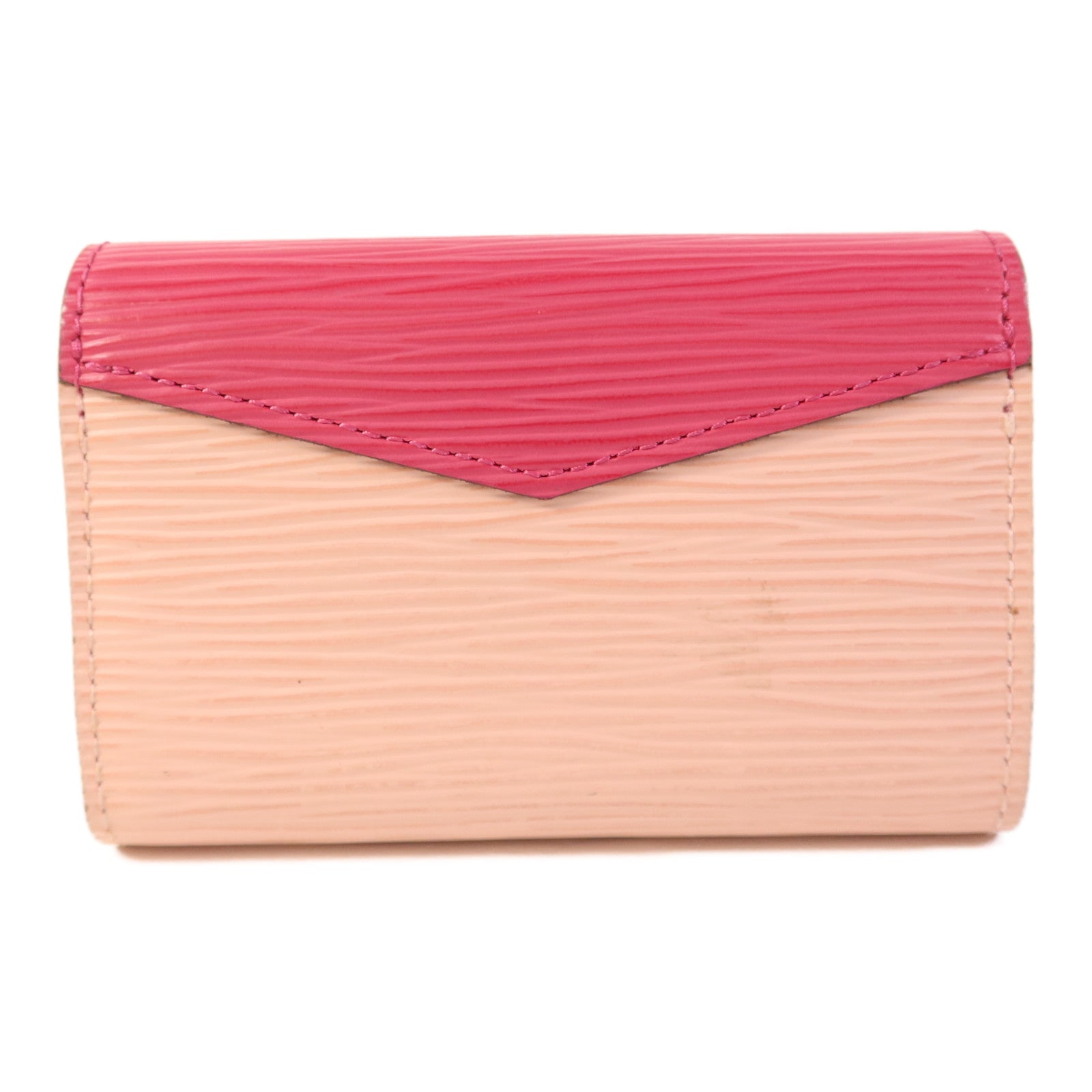 LOUIS VUITTON Epi Card Case銀扣卡片套