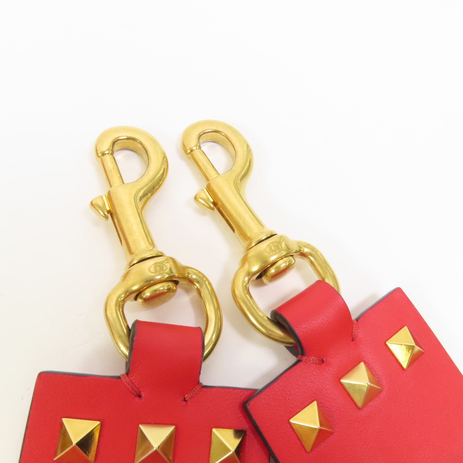 Valentino 牛皮皮革Shoulder Bag金扣手挽肩背兩用袋