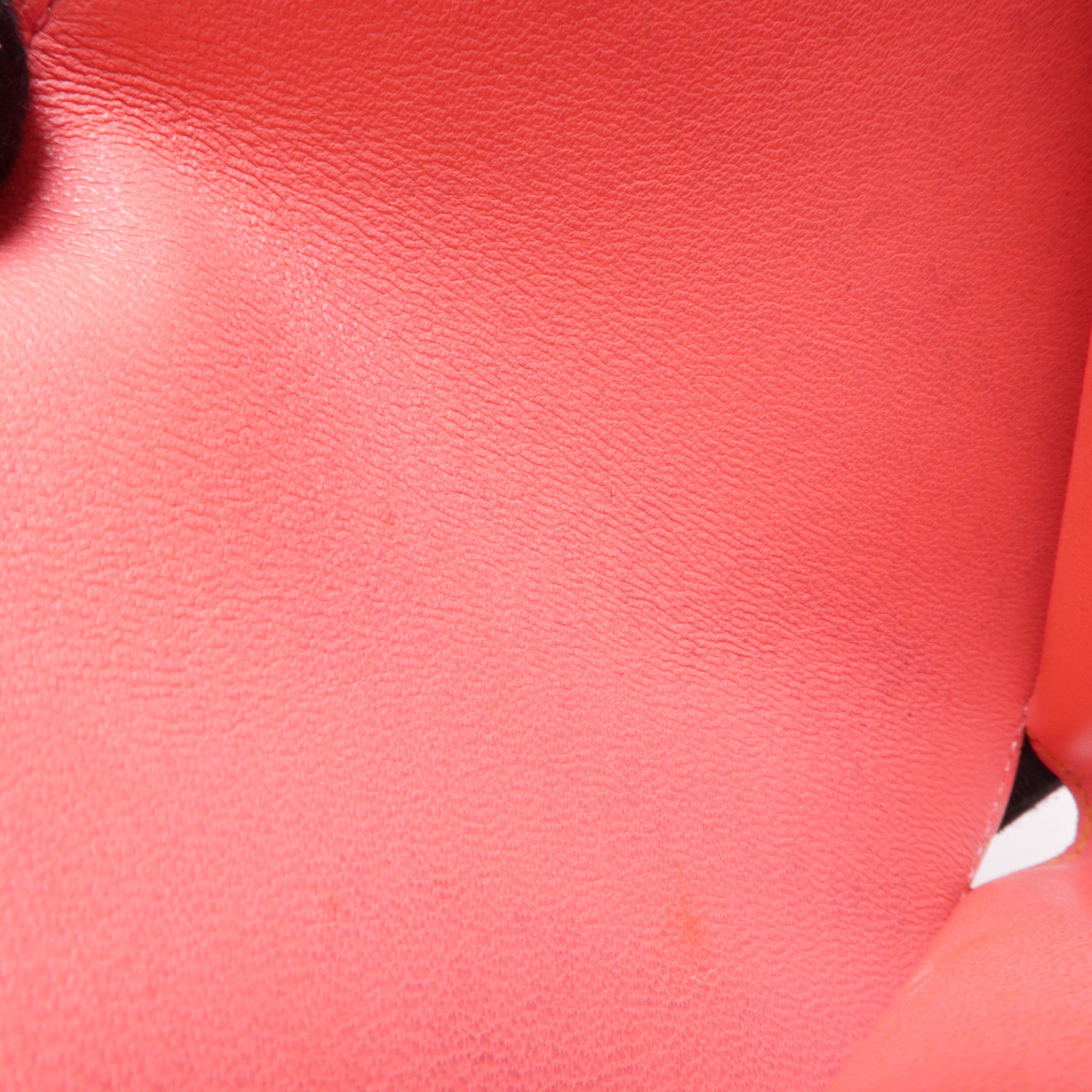 HERMES PHW Bearn Wallet Epsom Leather Orange
